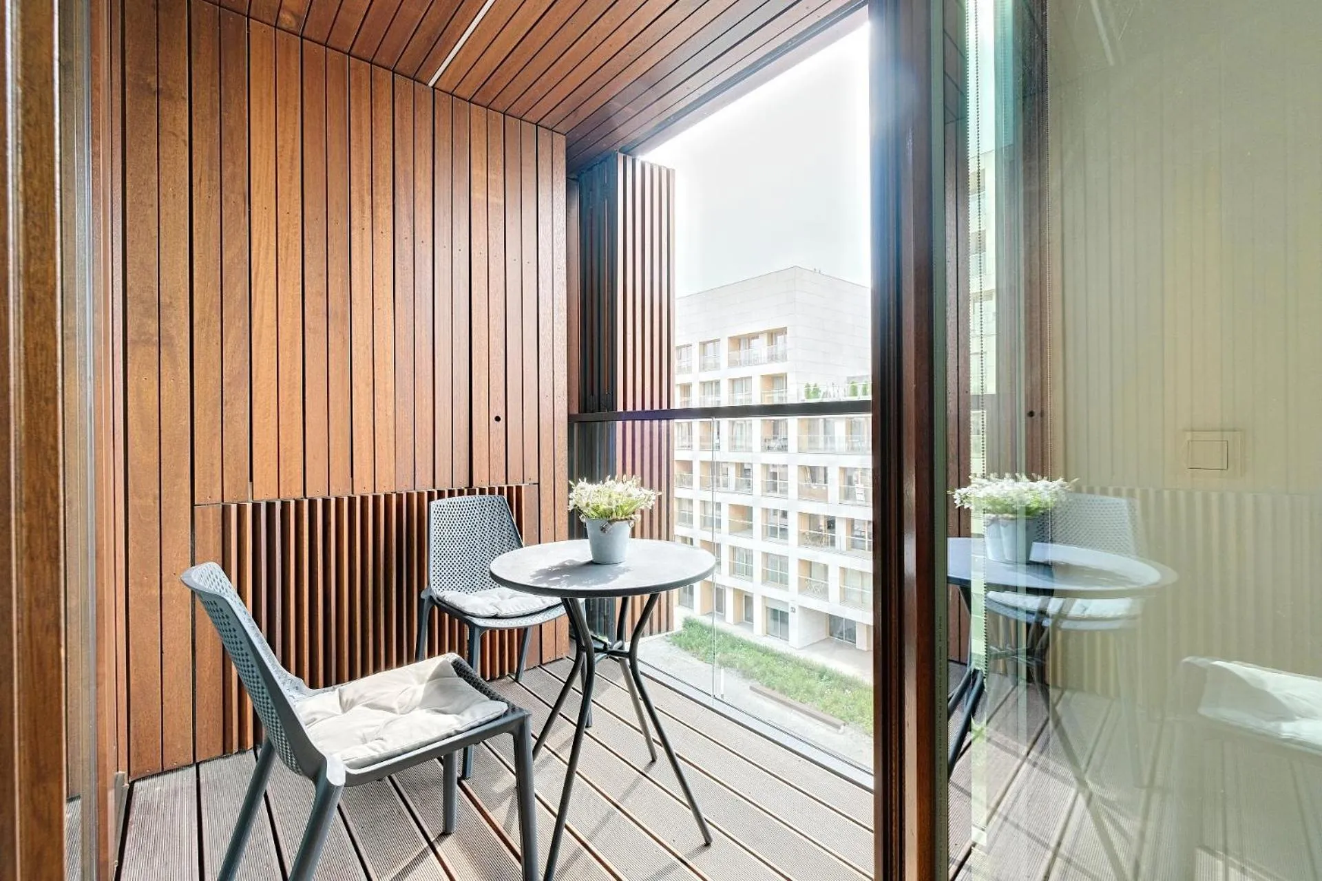 Patio in GO Apartments - ApartHotel