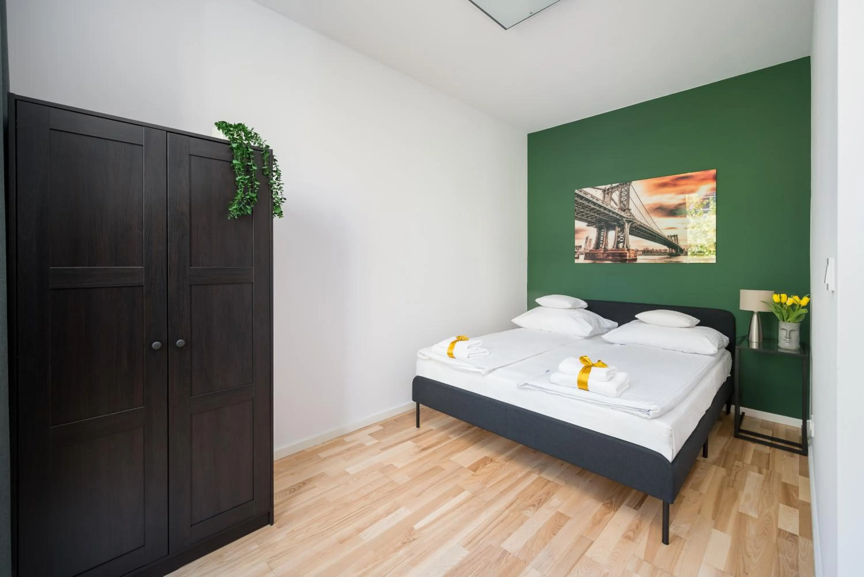 Bed in GO Apartments - ApartHotel