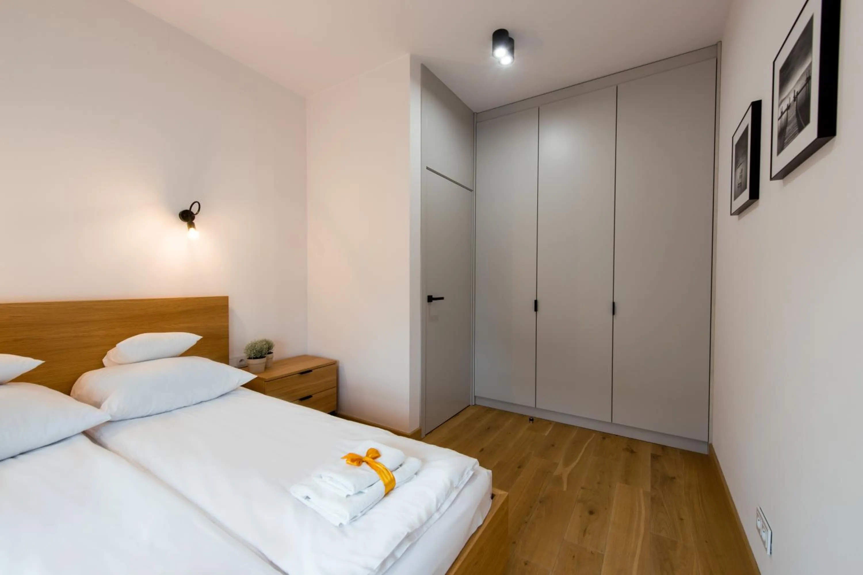 Bedroom, Bed in GO Apartments - ApartHotel