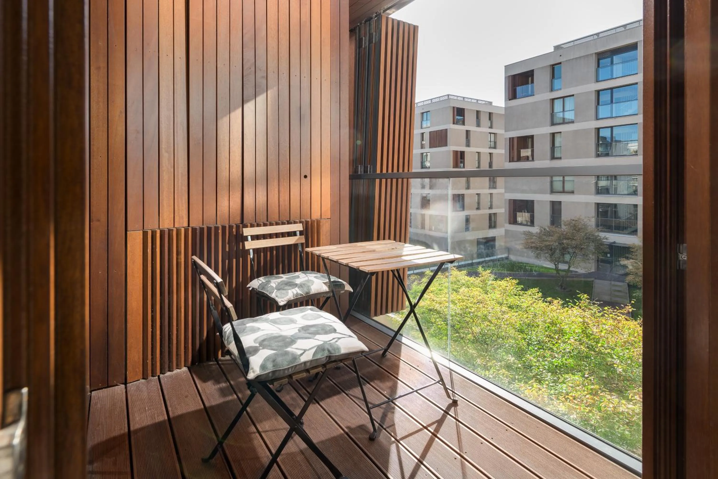 Balcony/Terrace in GO Apartments - ApartHotel