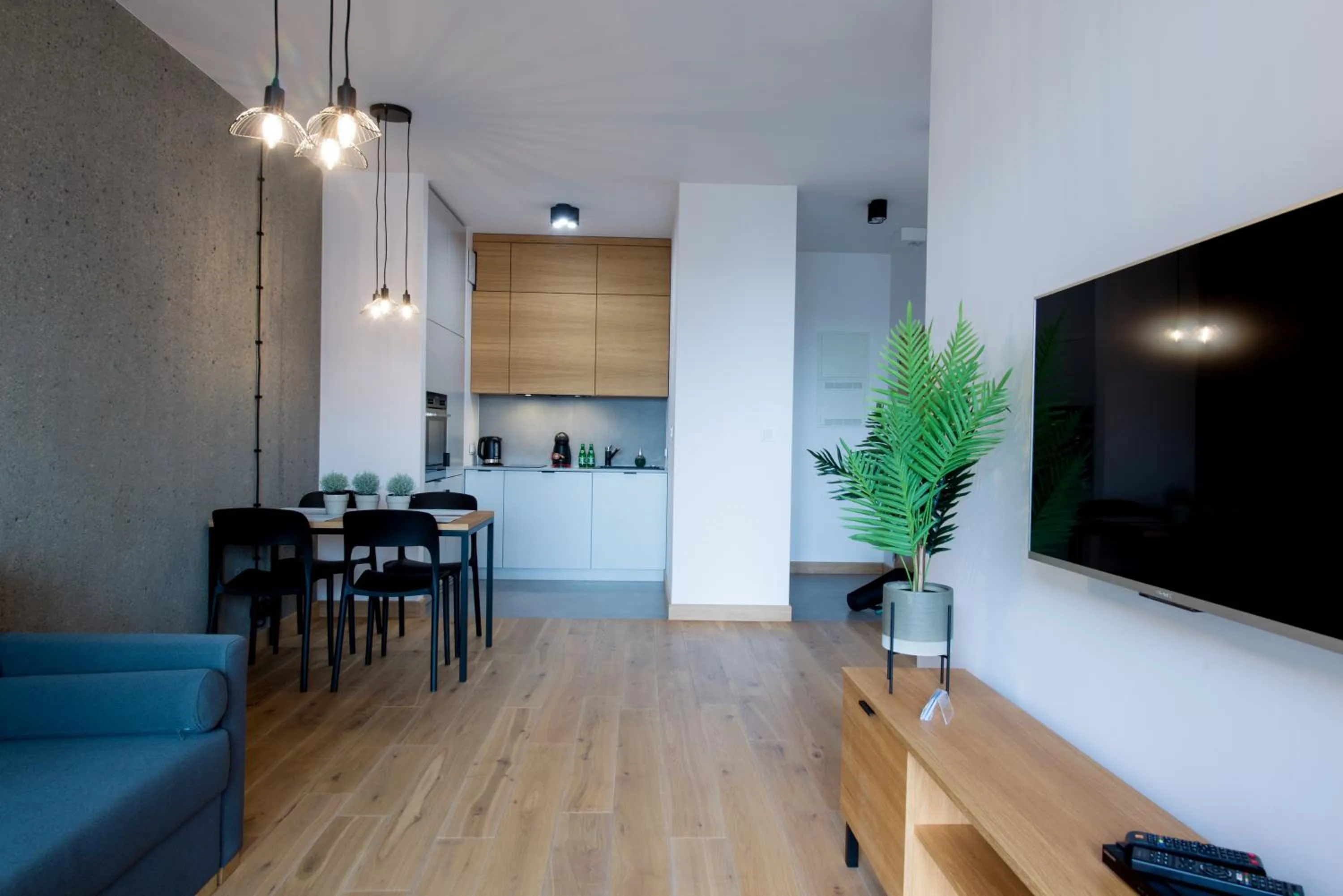 Kitchen or kitchenette in GO Apartments - ApartHotel