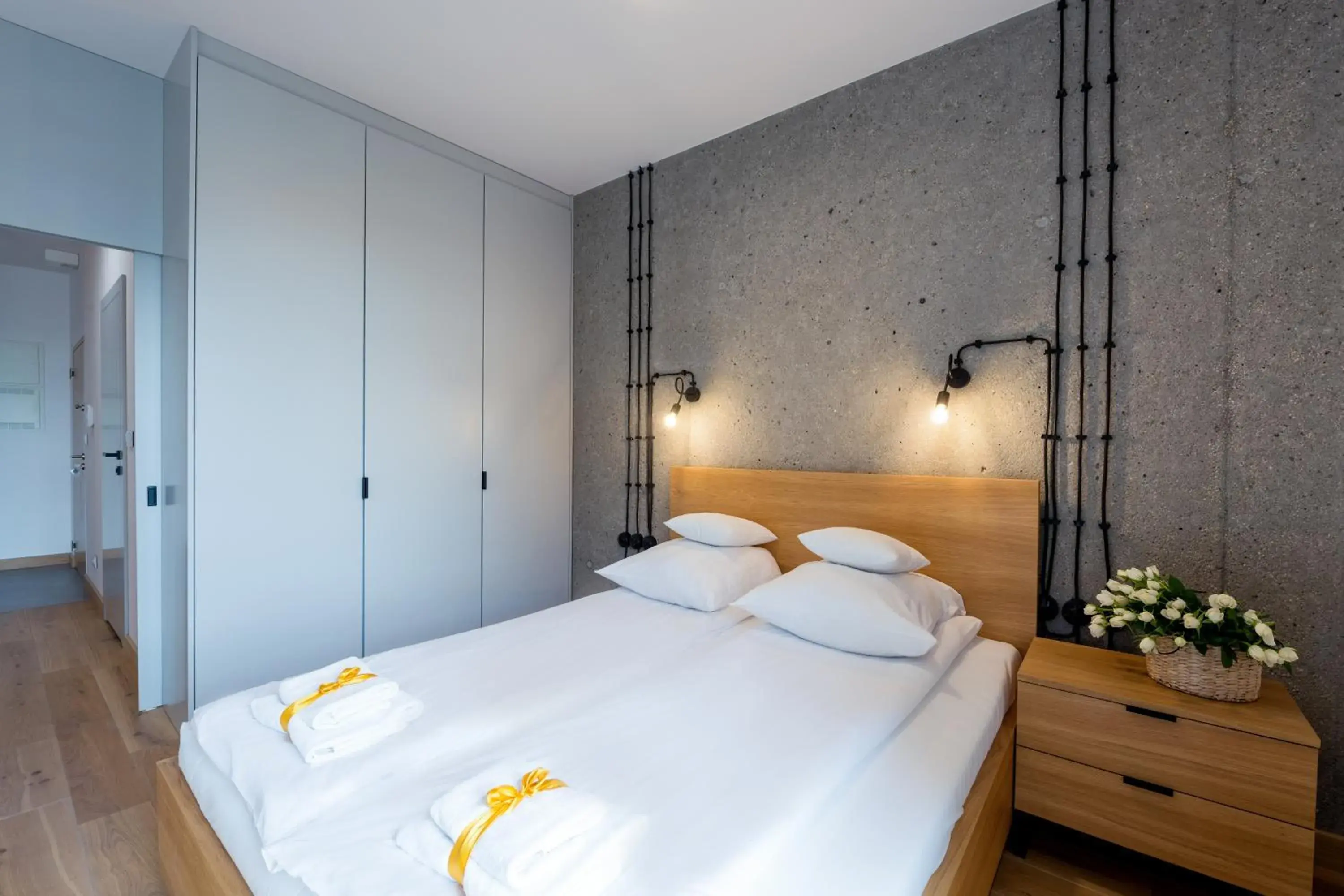 Bed in GO Apartments - ApartHotel Bed in GO Apartments - ApartHotel