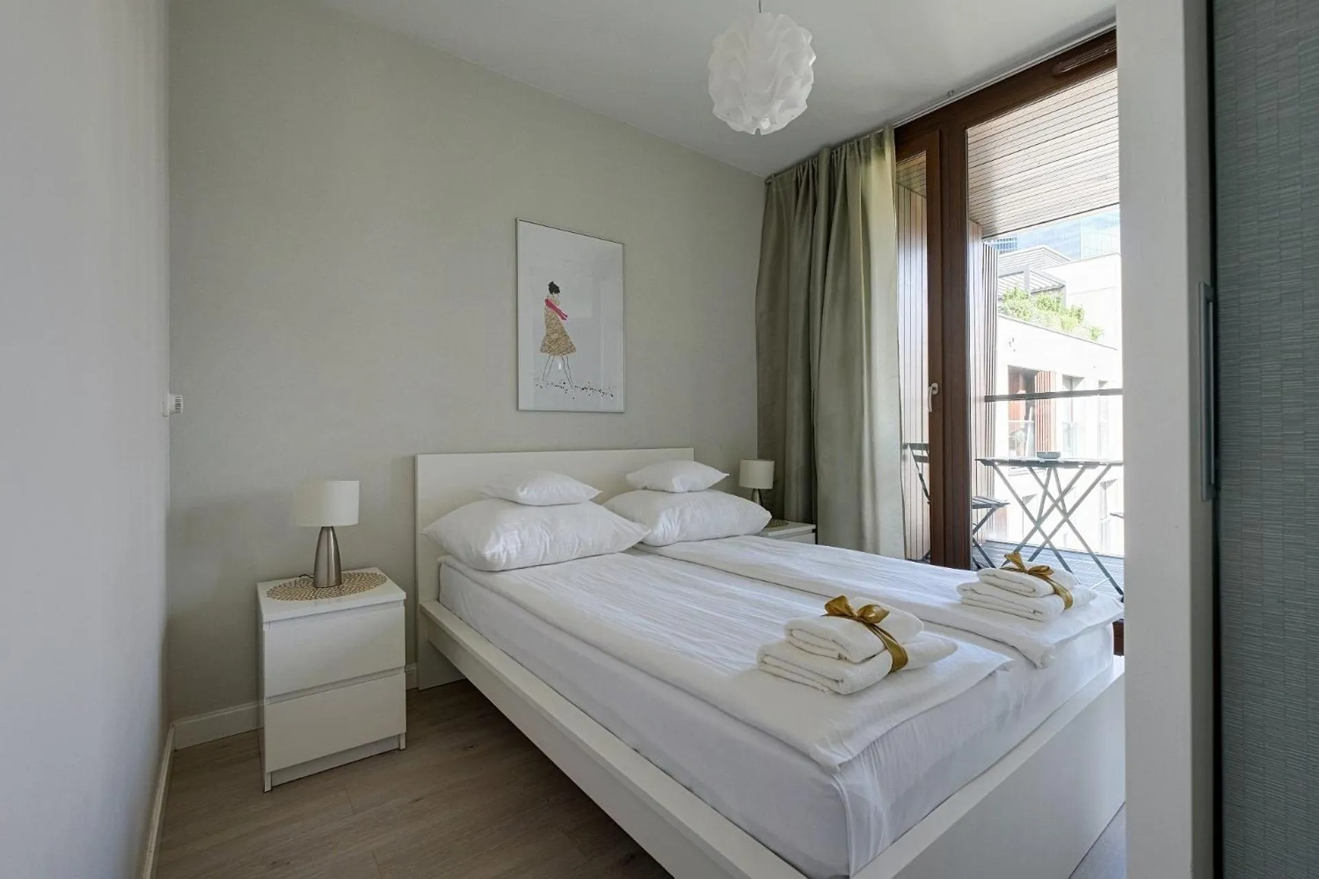 Bedroom, Bed in GO Apartments - ApartHotel