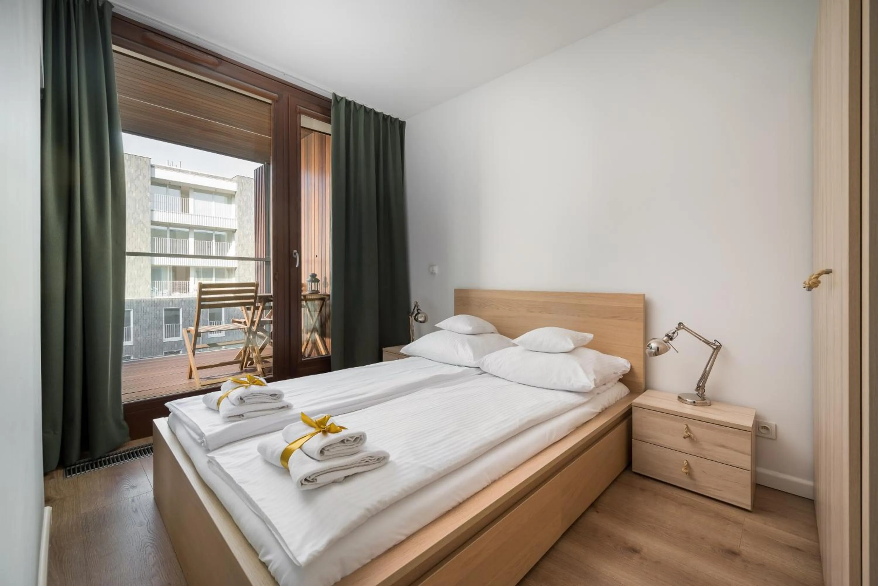 Bedroom, Bed in GO Apartments - ApartHotel