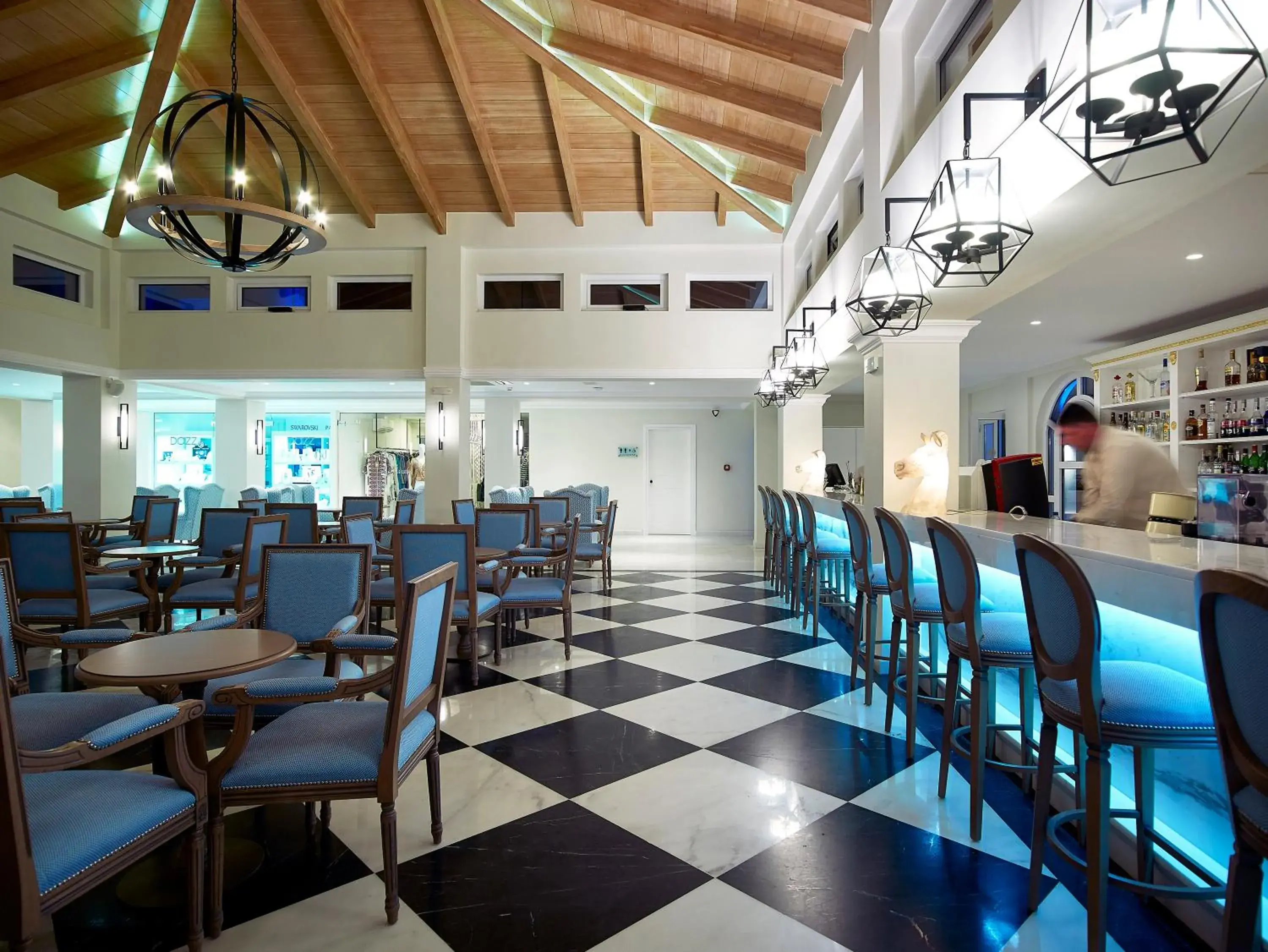 Lounge or bar in Anemos Luxury Grand Resort Lounge or bar in Anemos Luxury Grand Resort