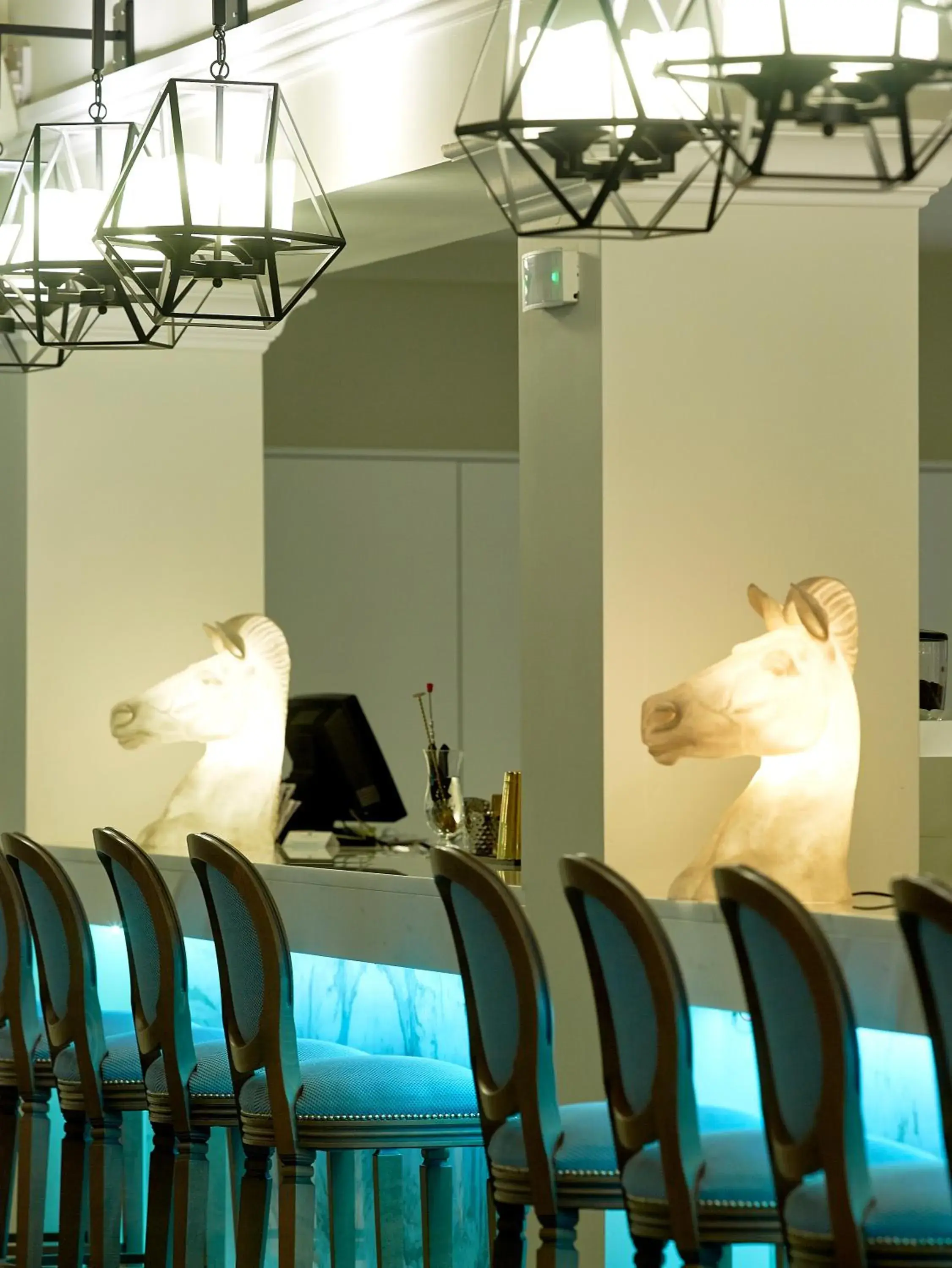 Lounge or bar in Anemos Luxury Grand Resort Lounge or bar in Anemos Luxury Grand Resort