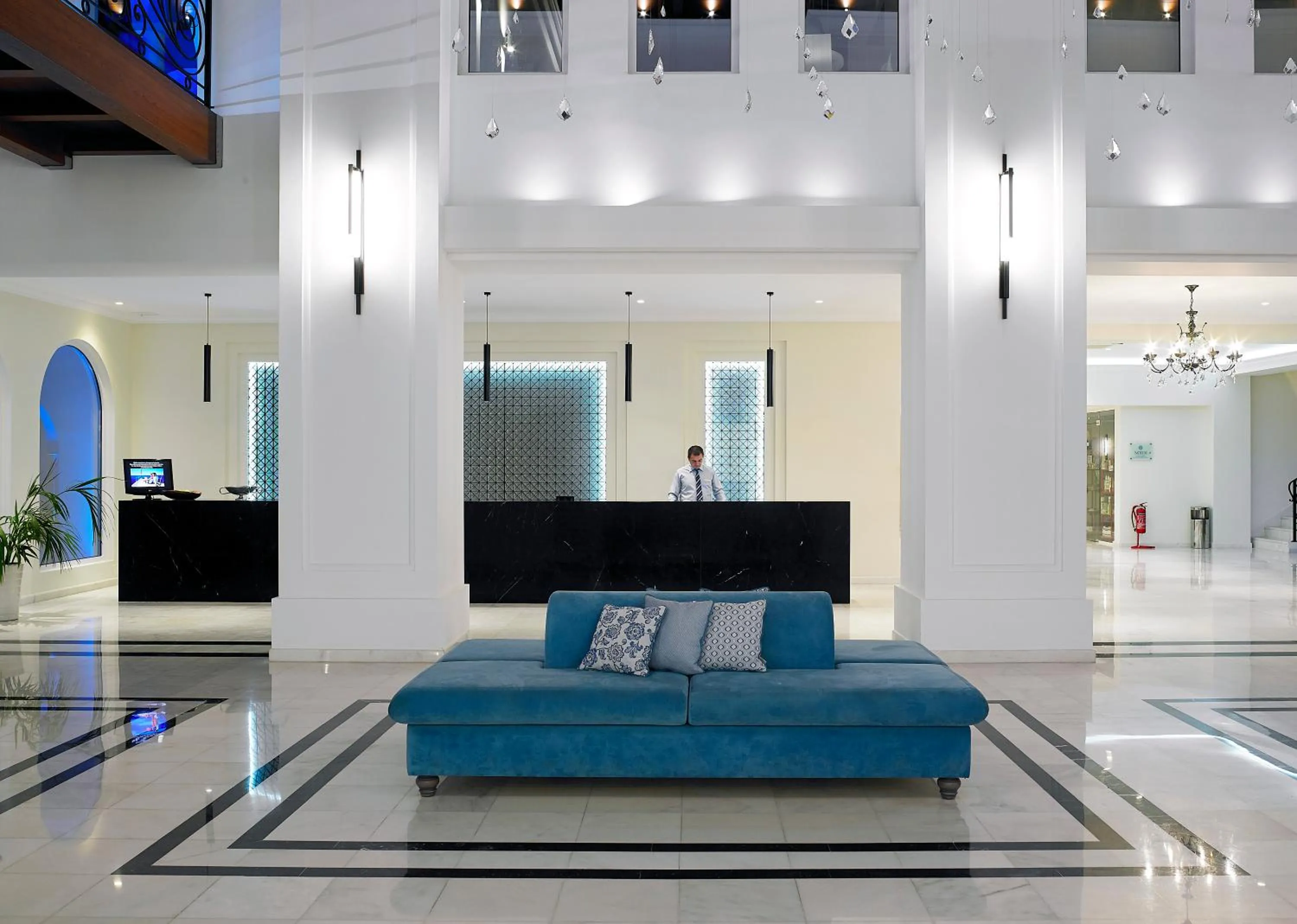 Lobby or reception in Anemos Luxury Grand Resort