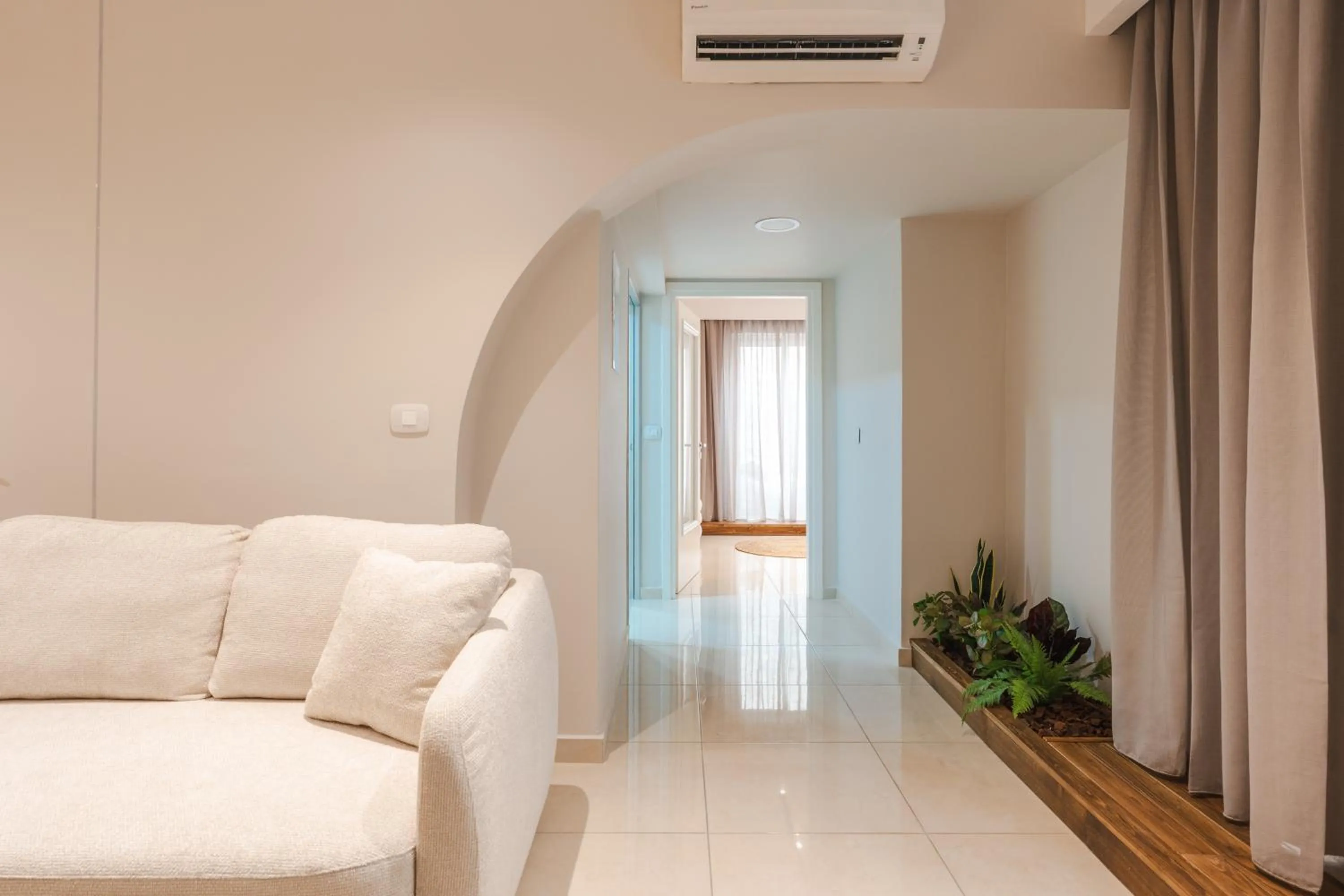 Living room in Anemos Luxury Grand Resort