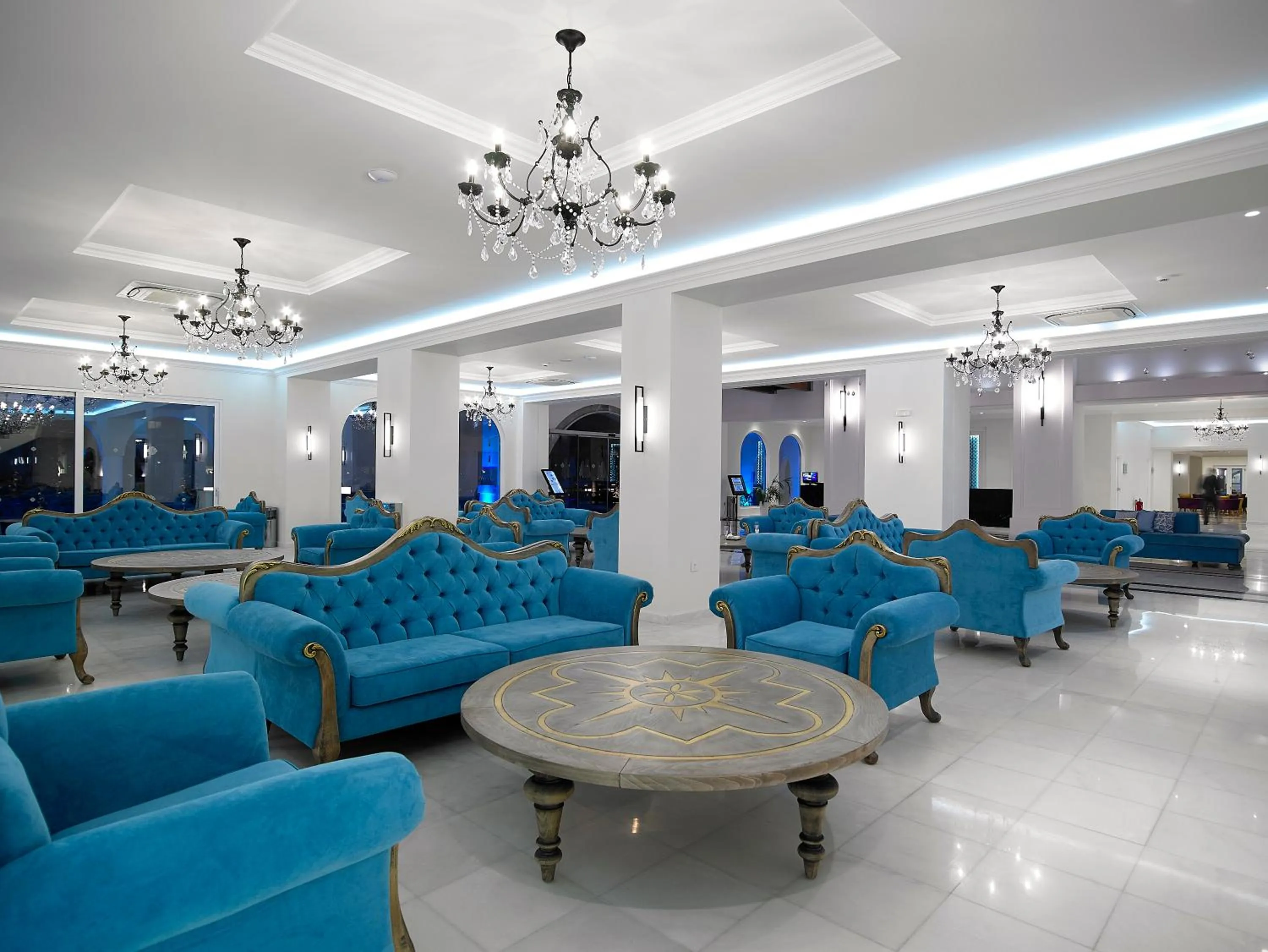 Lobby or reception in Anemos Luxury Grand Resort