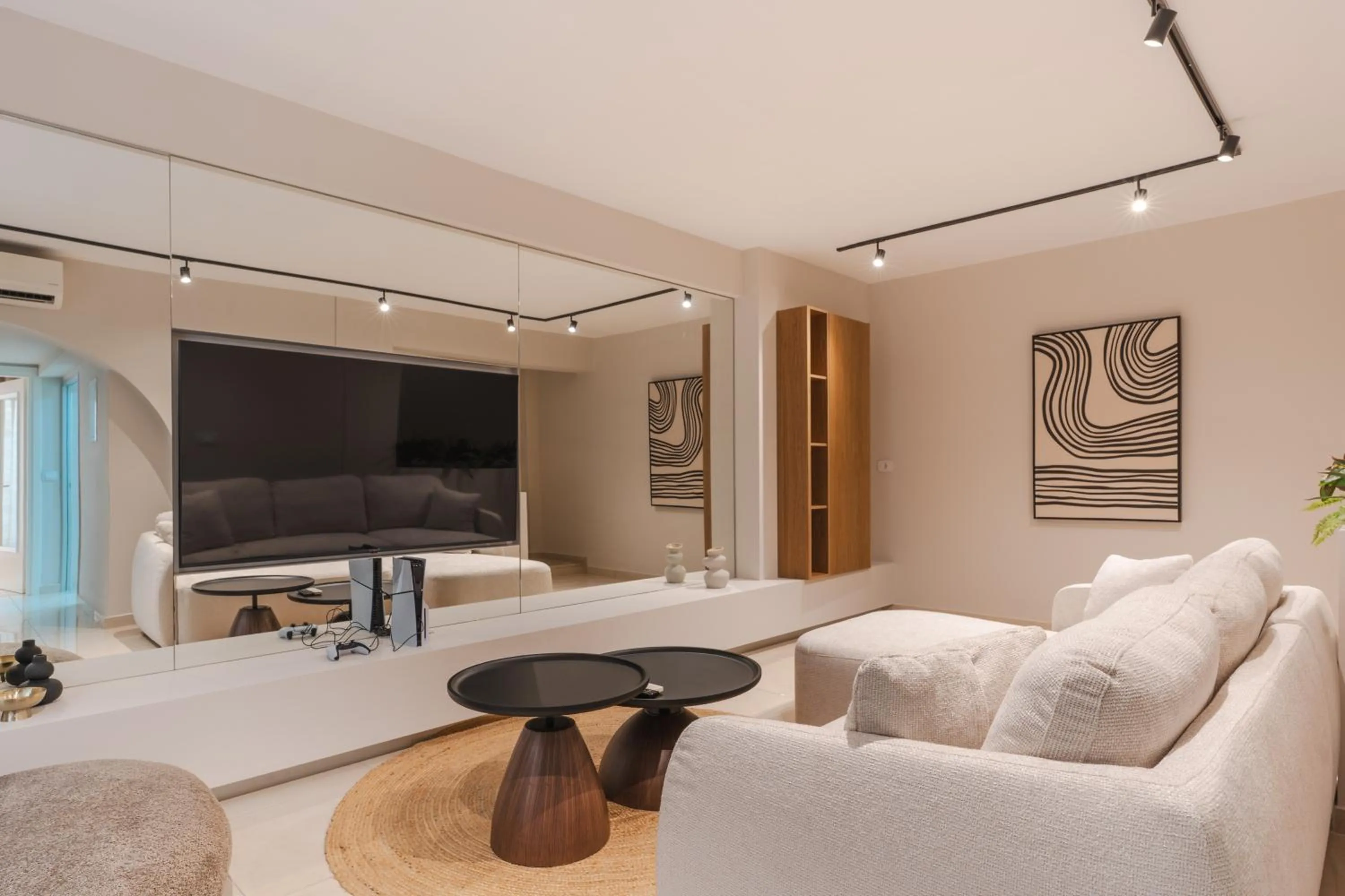 Living room in Anemos Luxury Grand Resort