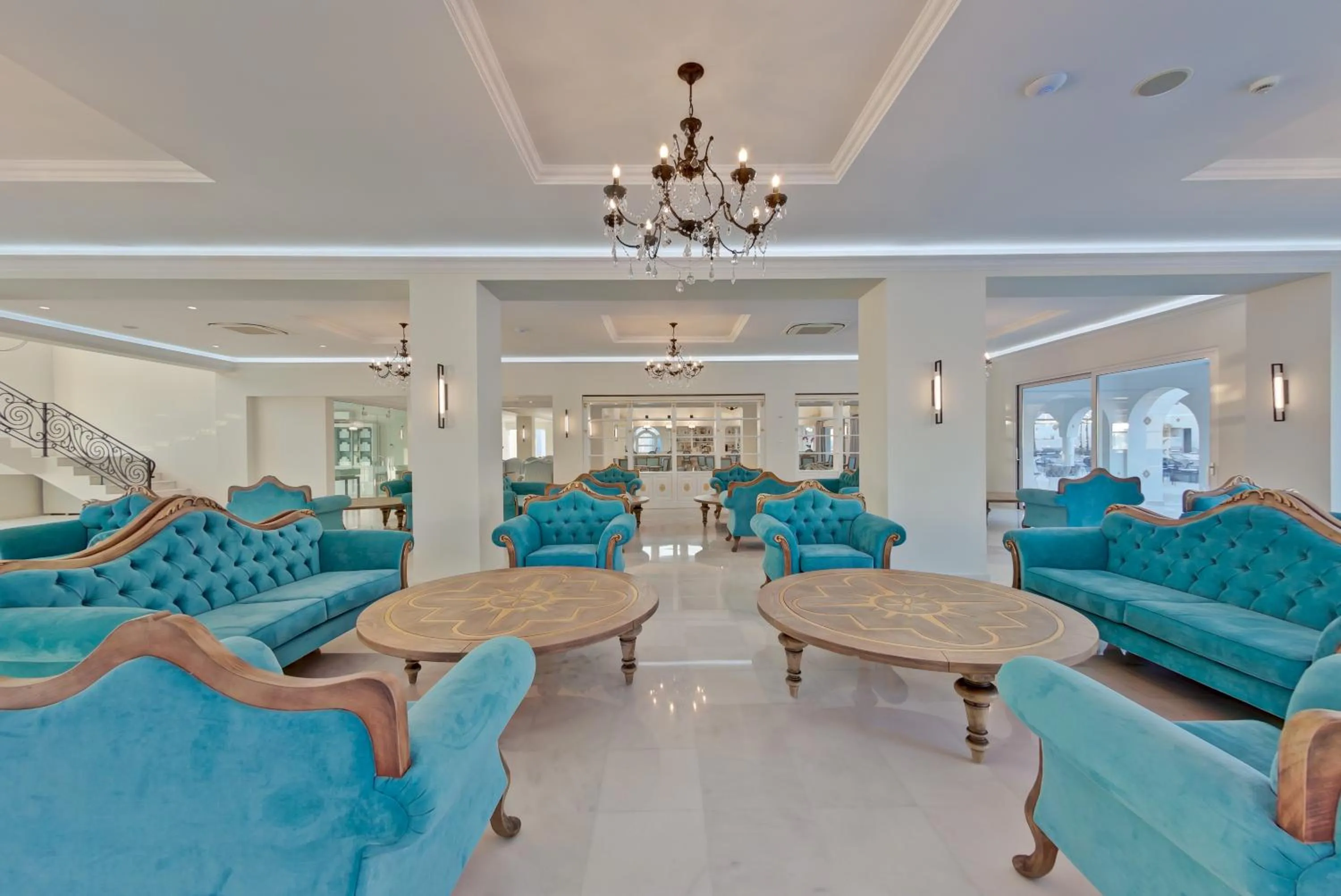Lobby or reception in Anemos Luxury Grand Resort