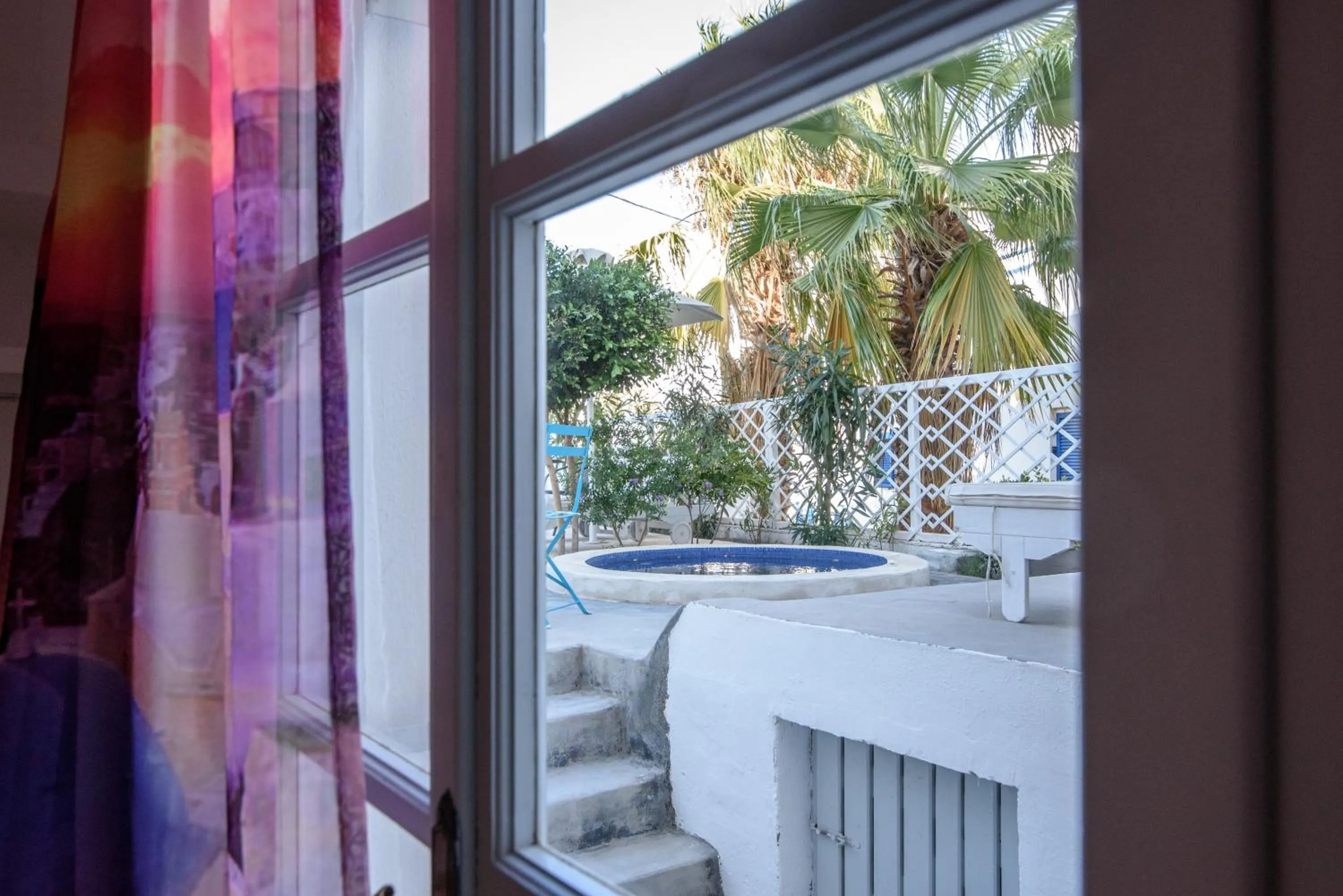 Garden view in Atlas Boutique Hotel