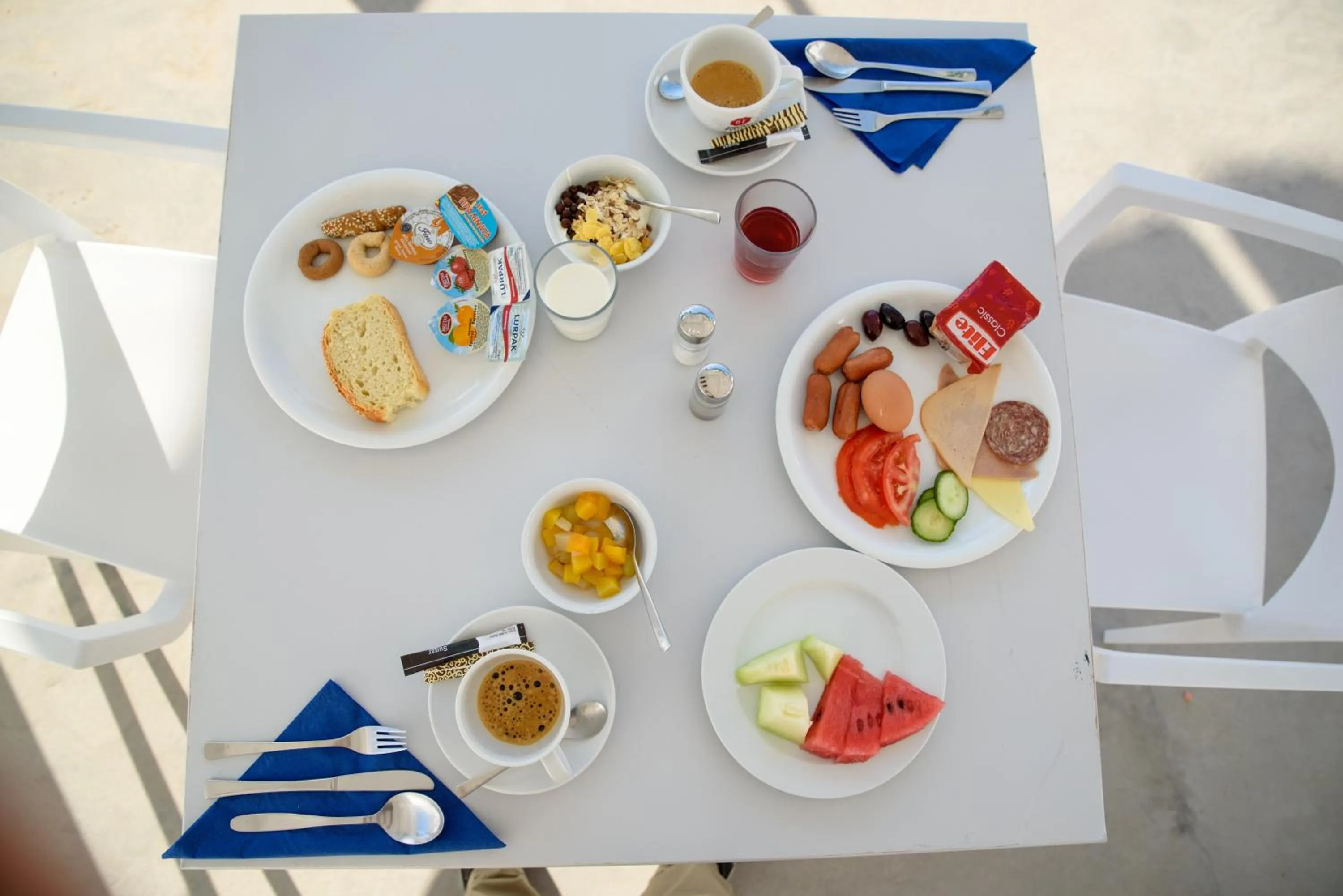 Continental breakfast in Atlas Boutique Hotel