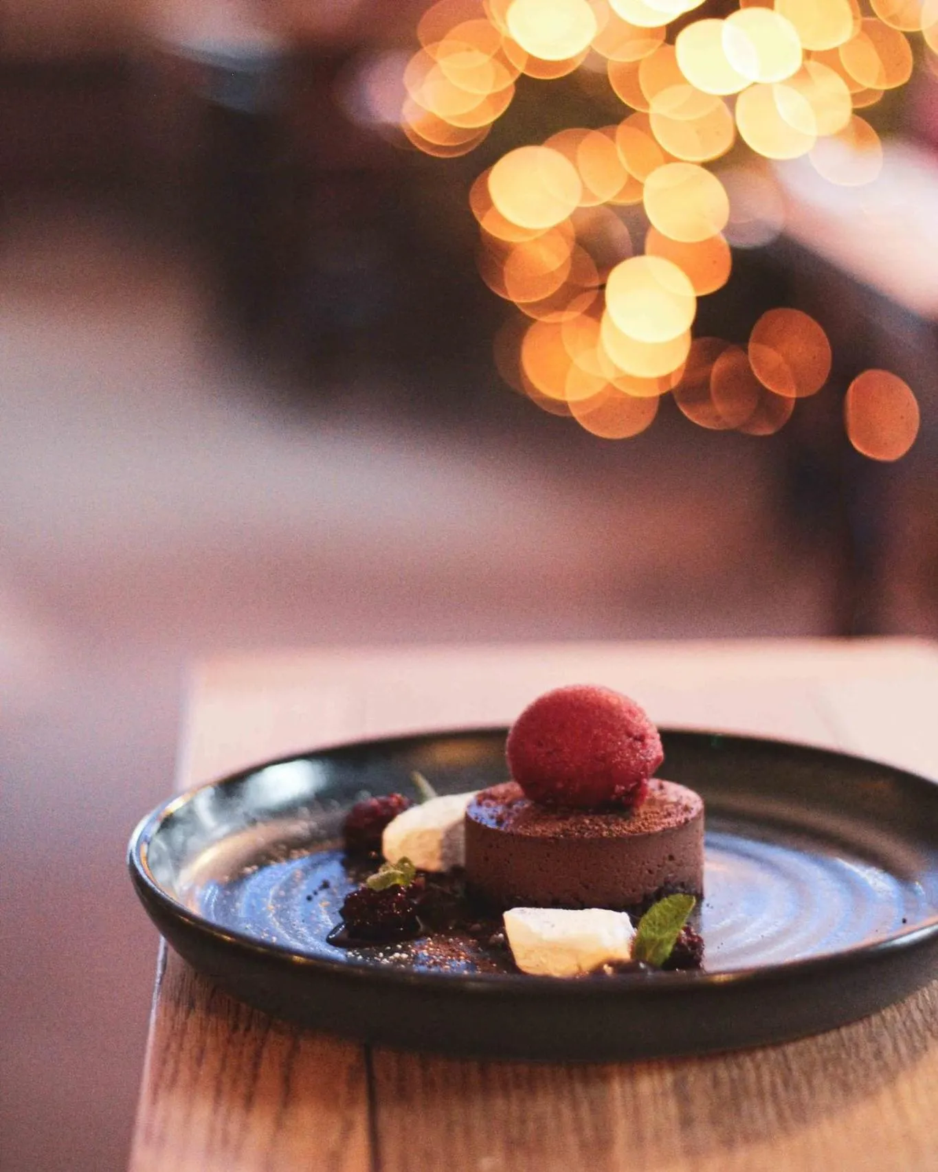 Food close-up in The Five Dials Inn