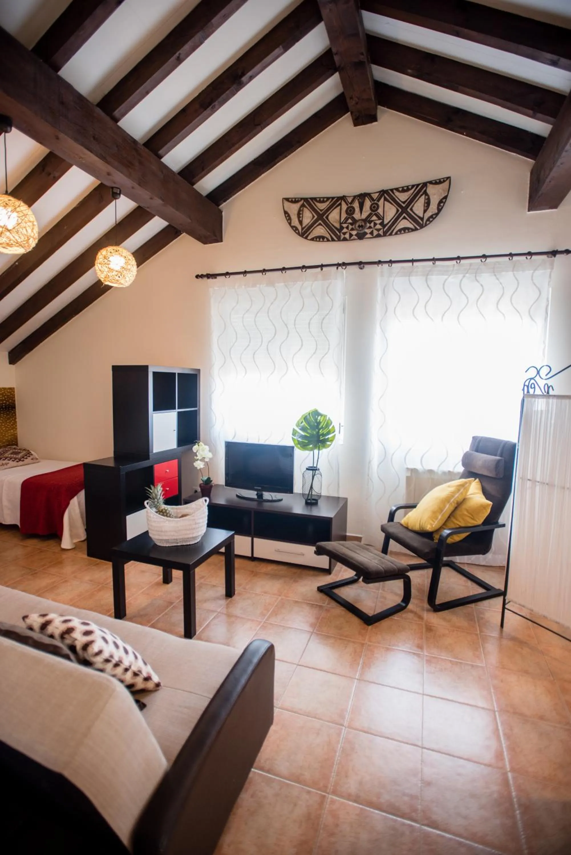 Living room in Apartamentos River Santander