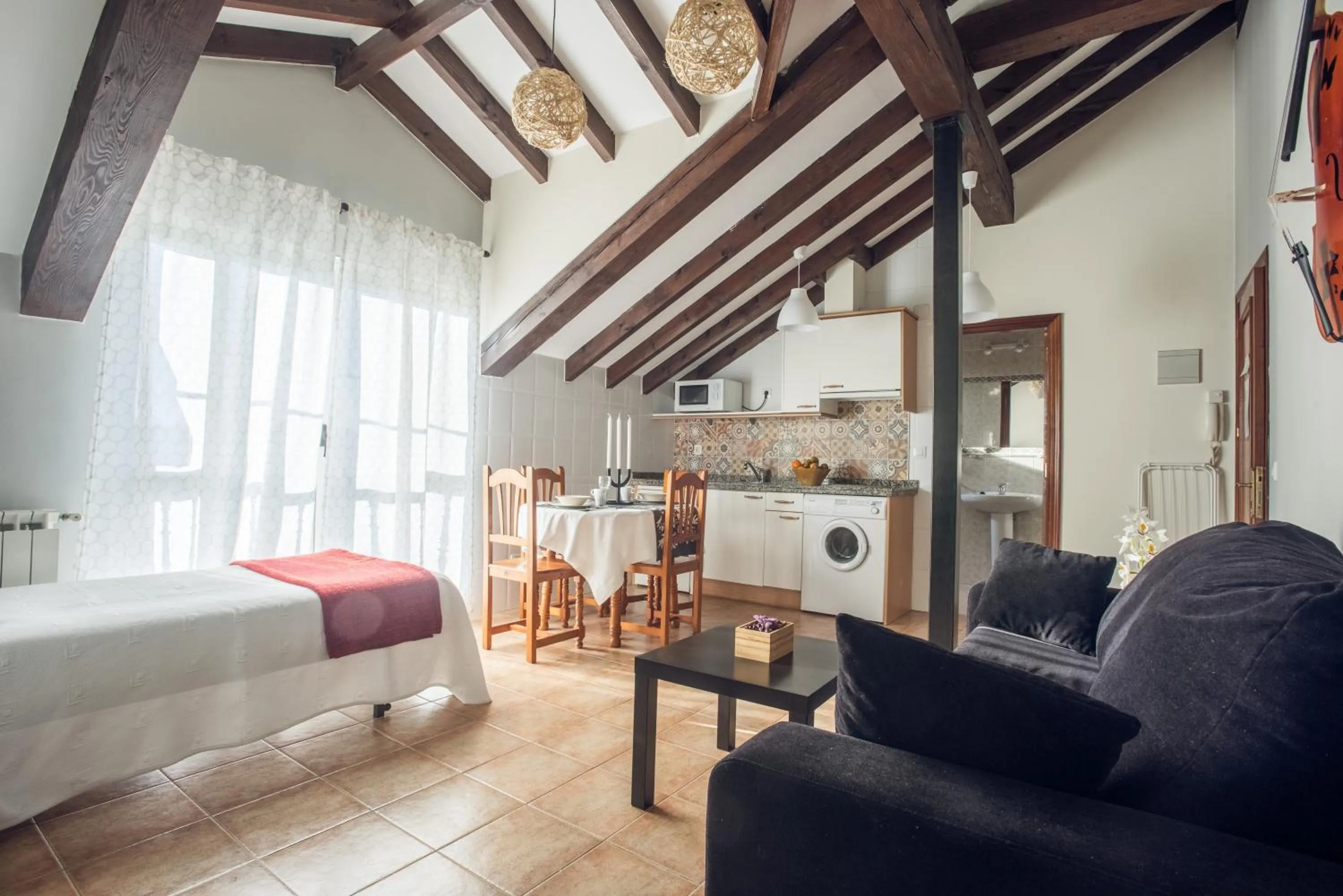 Living room in Apartamentos River Santander