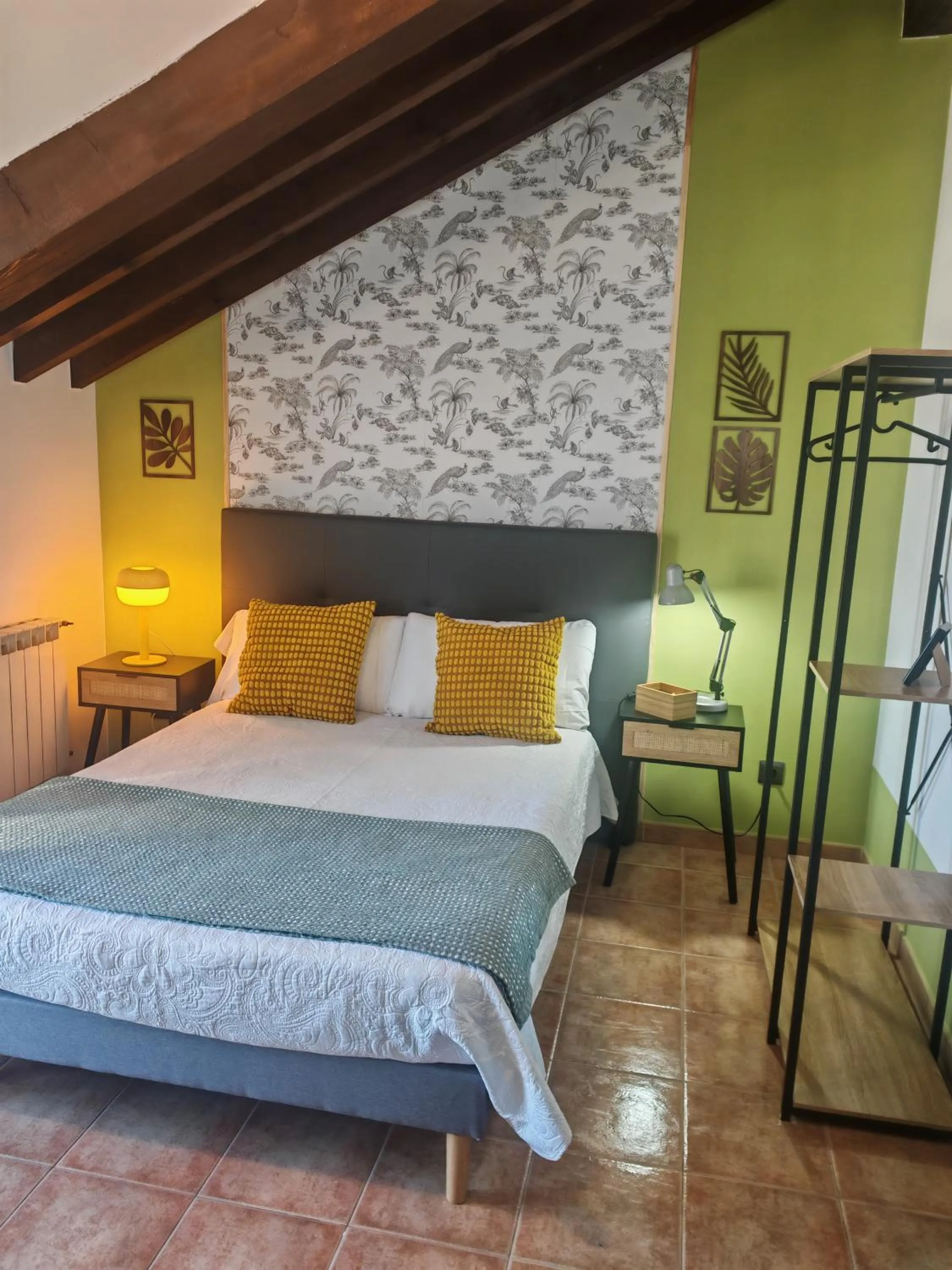 Bedroom, Bed in Apartamentos River Santander