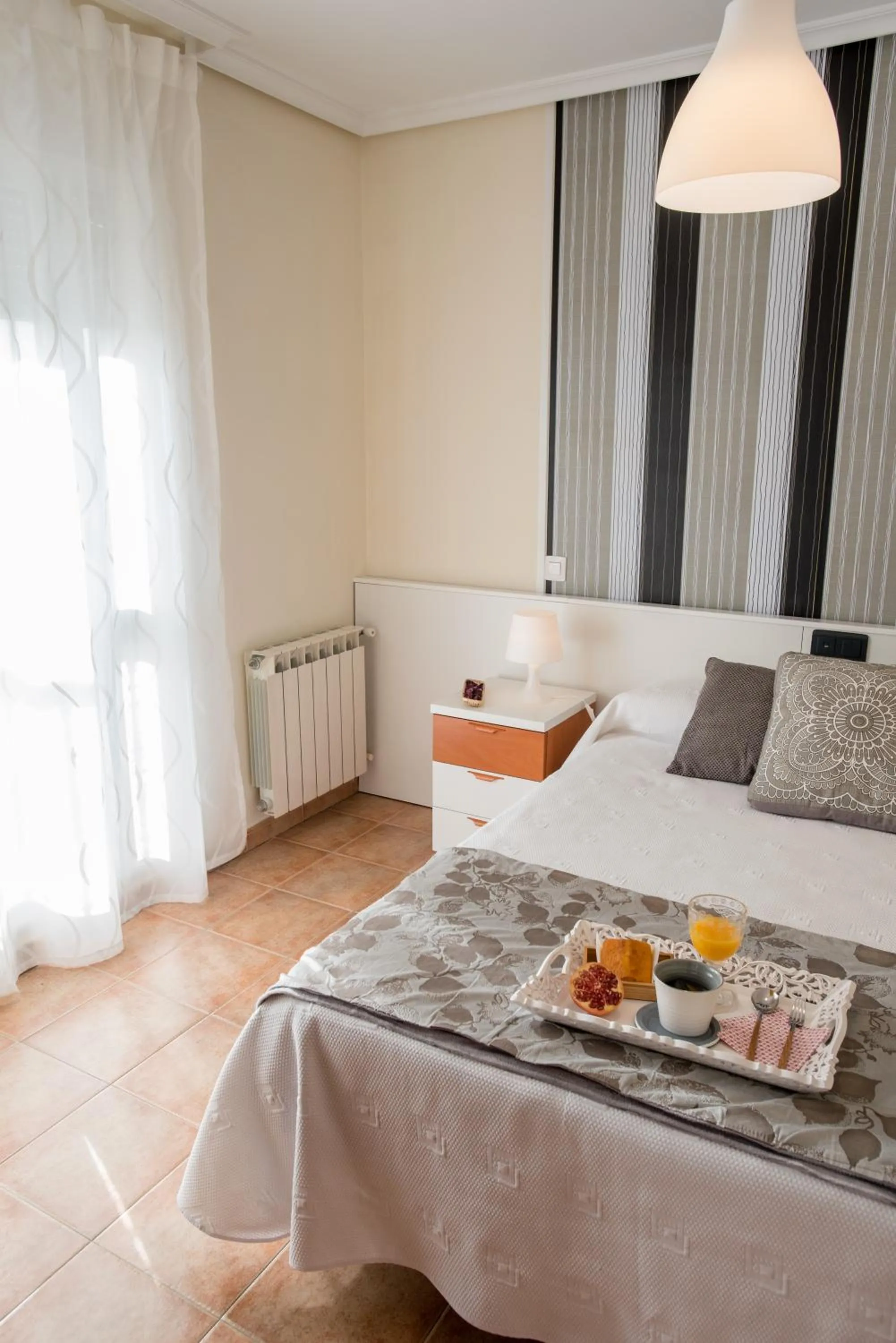 Bedroom, Bed in Apartamentos River Santander