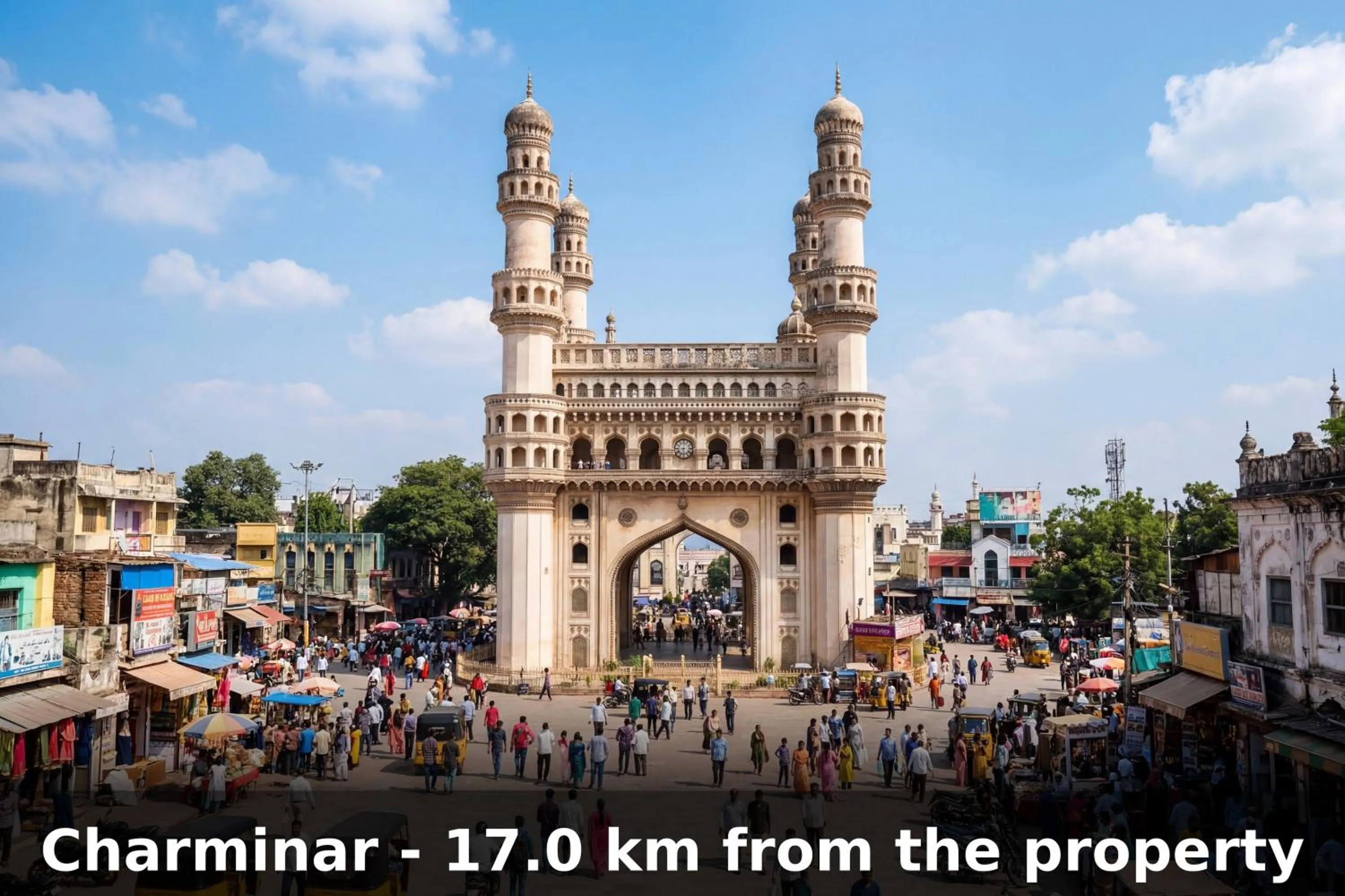 Nearby landmark in Townhouse Kukatpally Formerly SV Royal