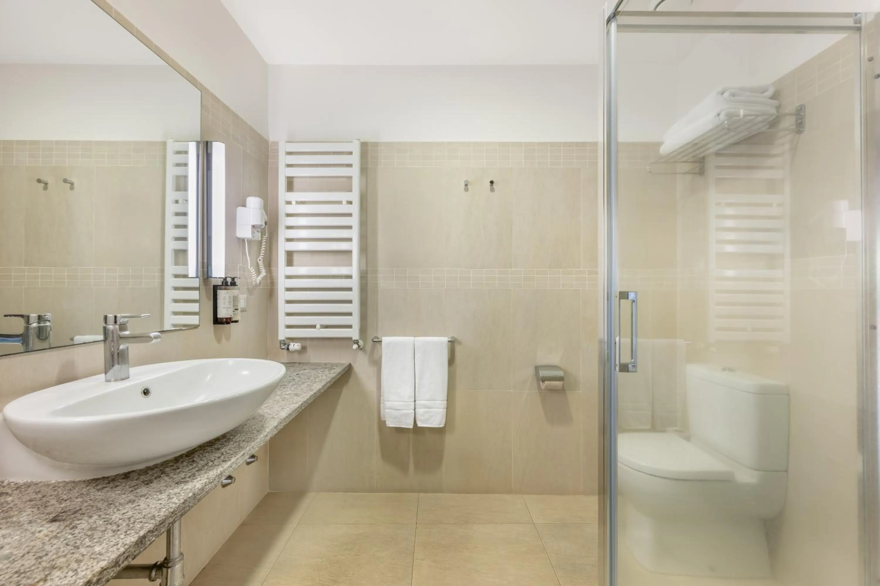 Shower in Palazzo Catalani Resort