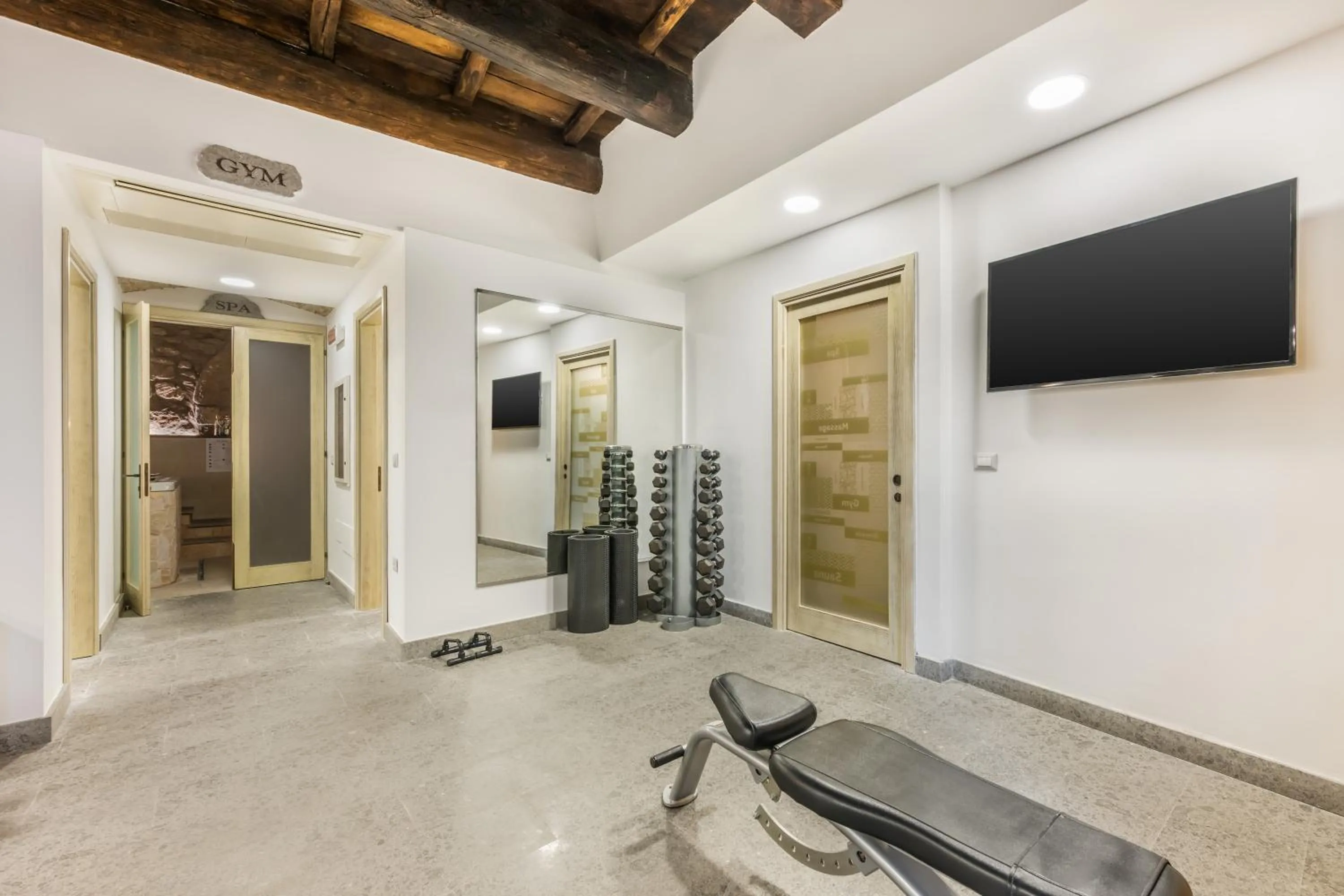 Fitness centre/facilities in Palazzo Catalani Resort