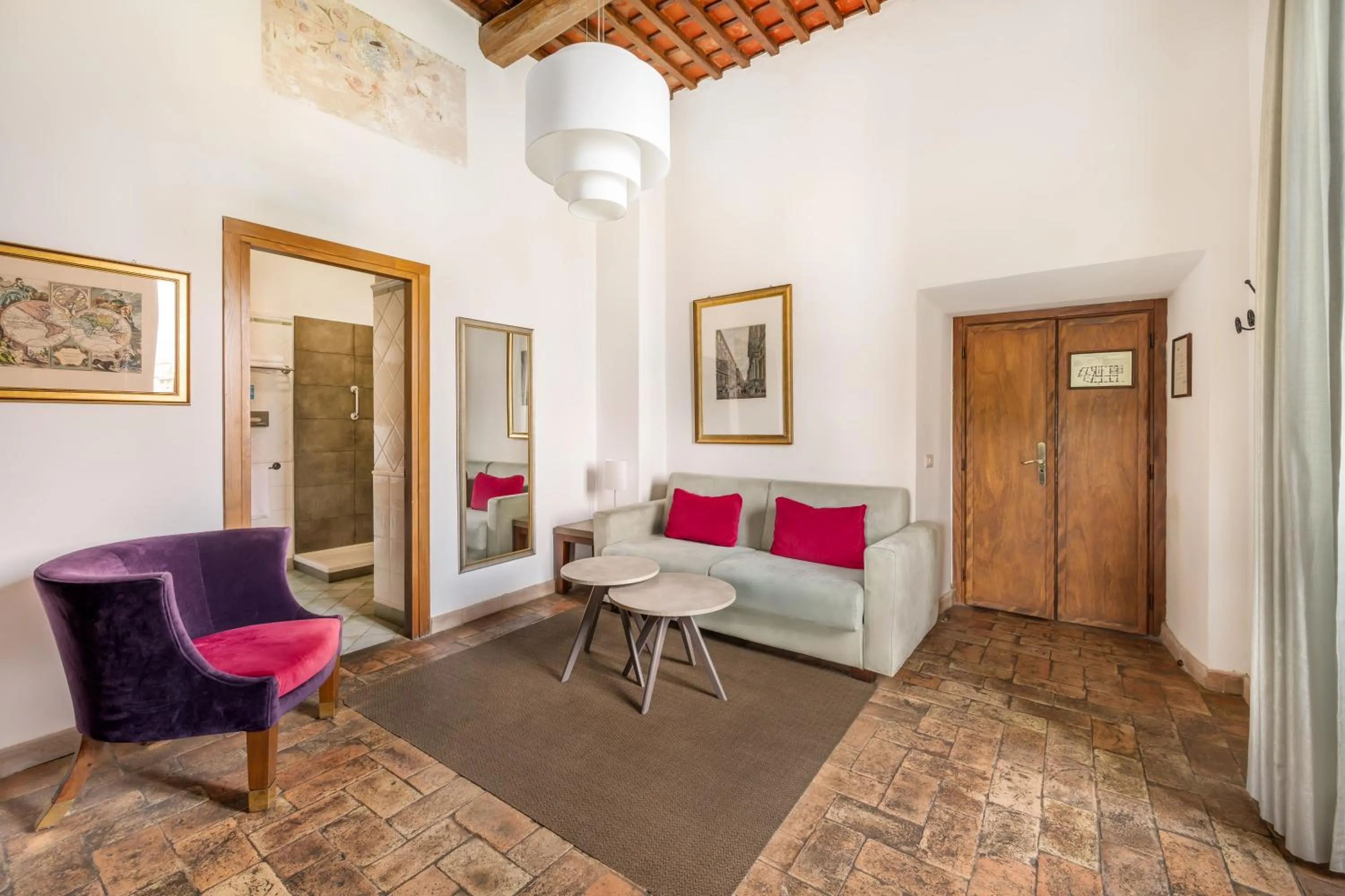 Living room in Palazzo Catalani Resort