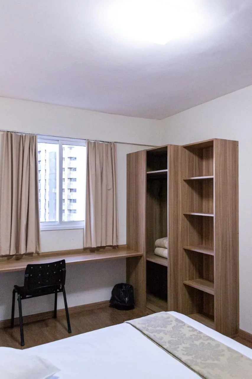 Photo of the whole room, Bed in Hotel Malibu Inn Campinas