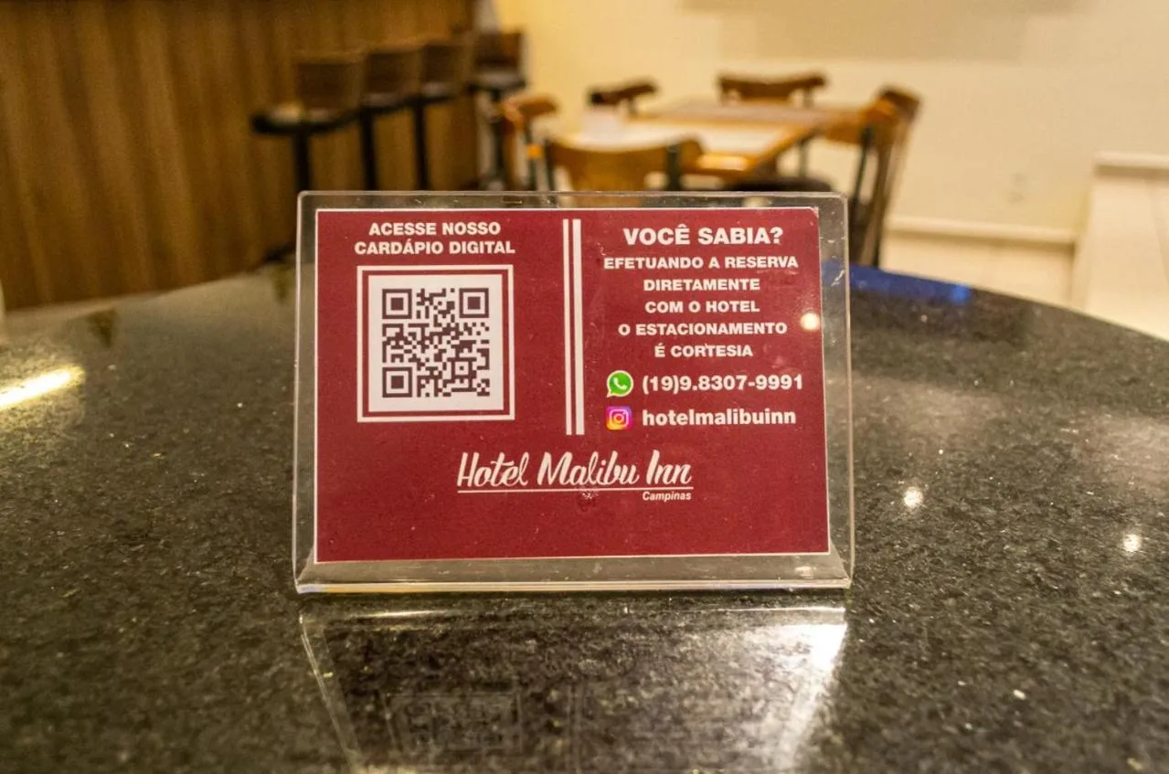 Logo/Certificate/Sign in Hotel Malibu Inn Campinas