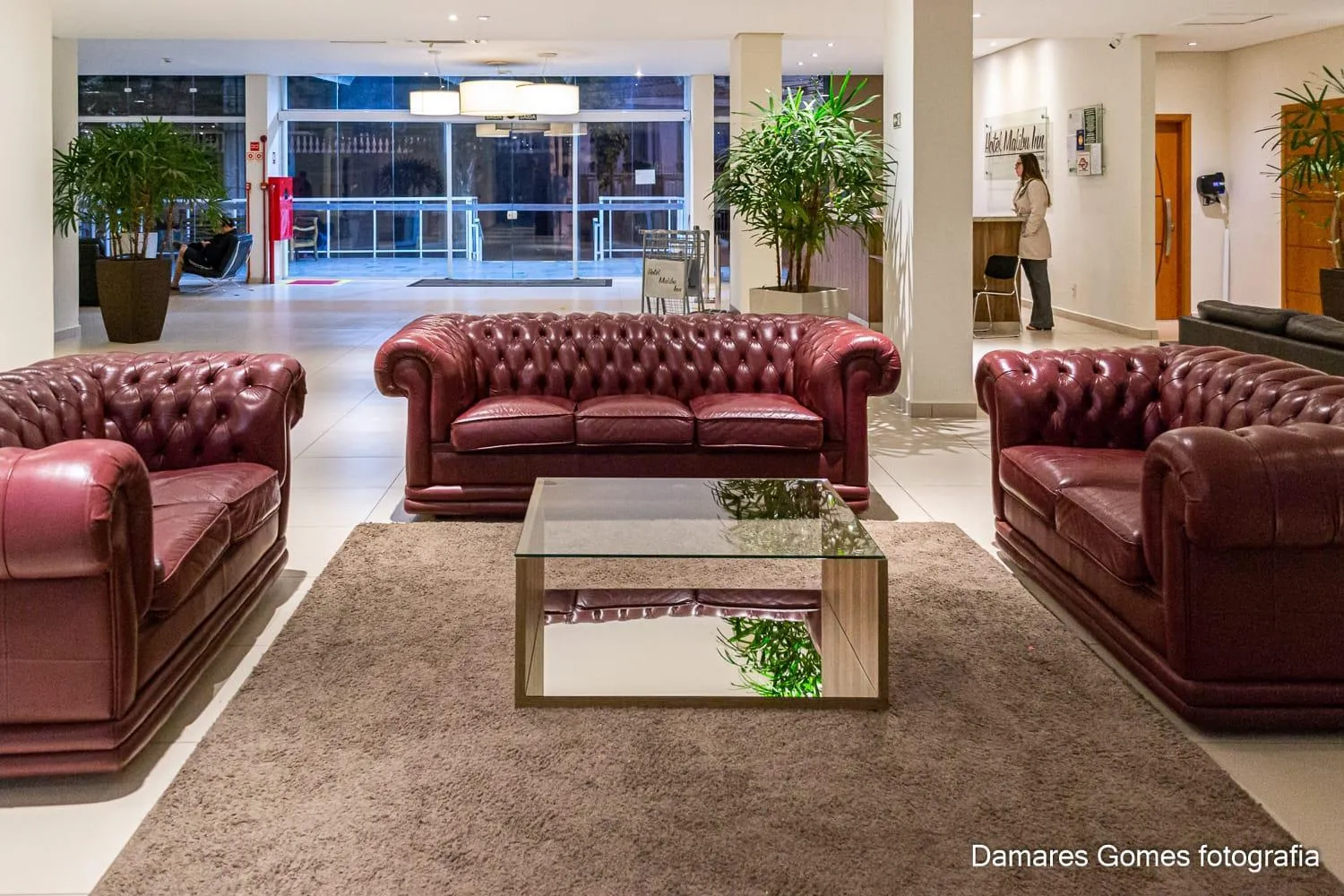 Lobby or reception in Hotel Malibu Inn Campinas