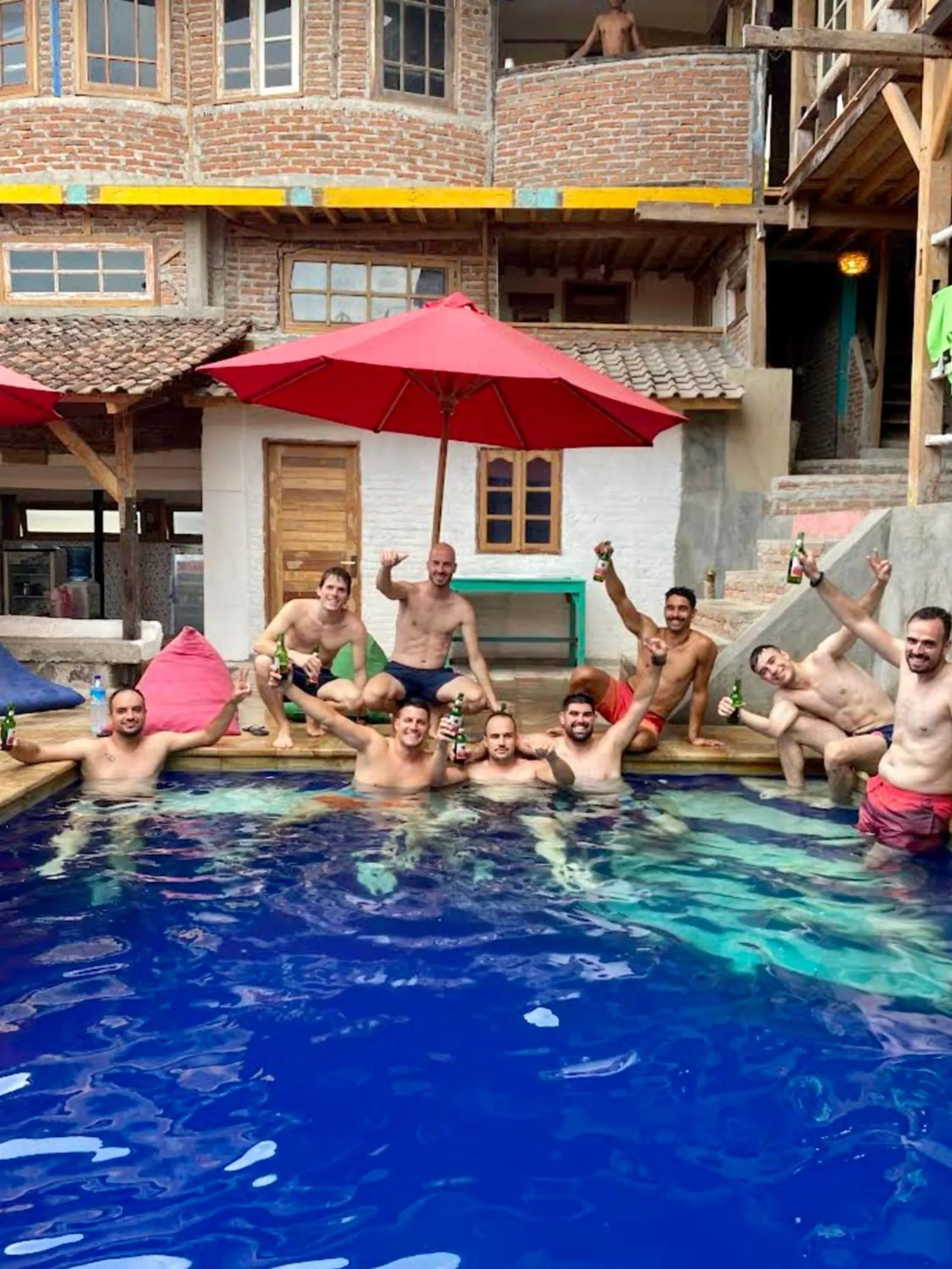 Swimming pool in Gili La Boheme
