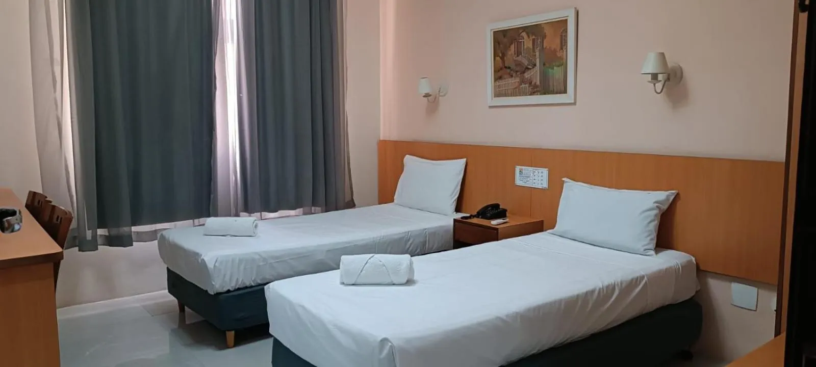 Bed in Hotel Atlântico Tower