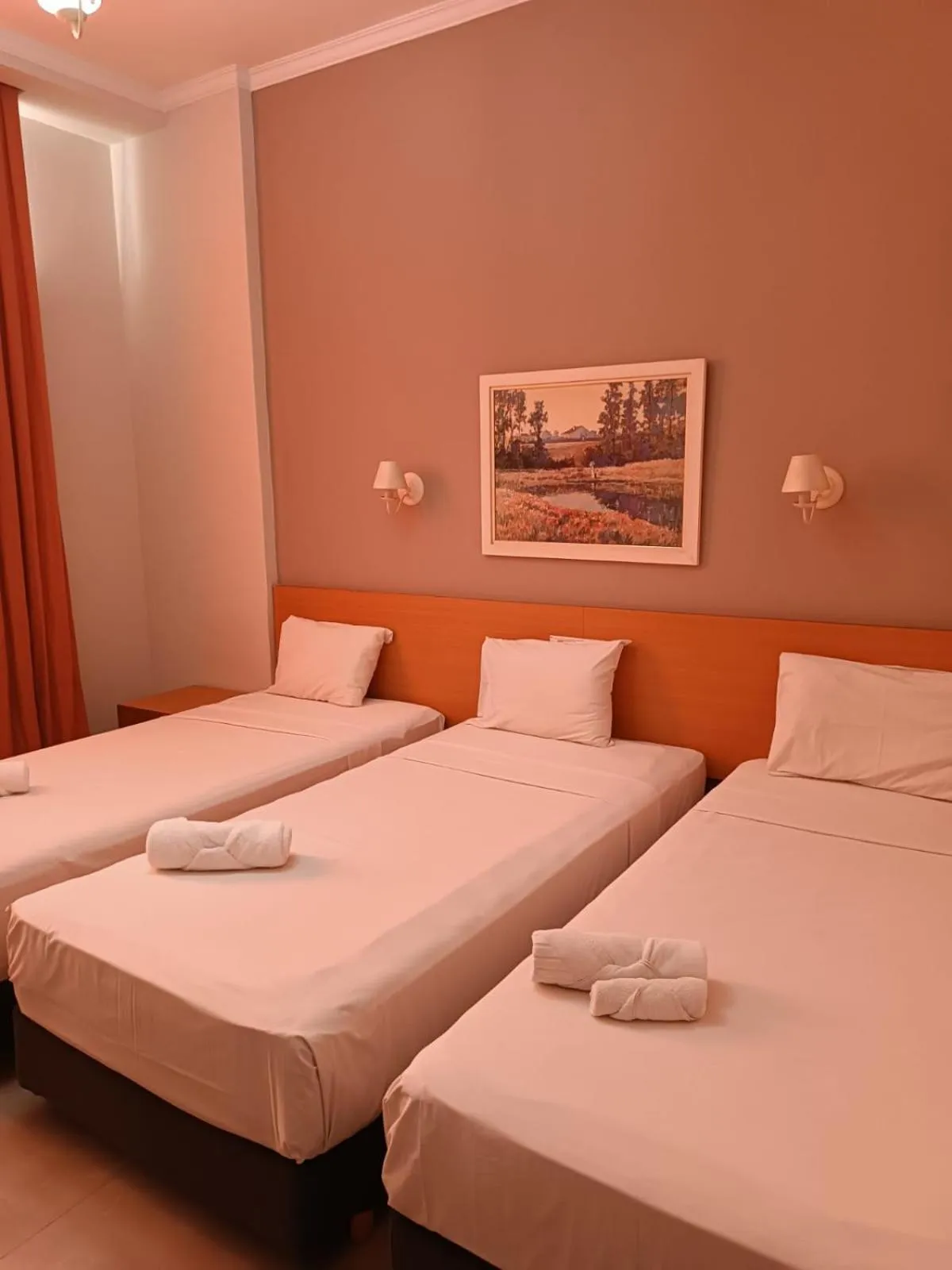 Bed in Hotel Atlântico Tower