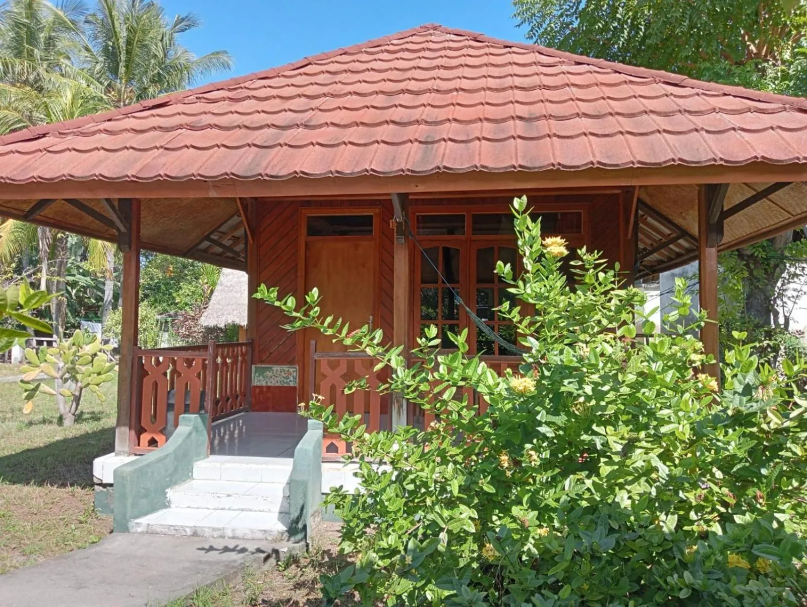 Patio in Gusung Indah Bungalow Gili Air