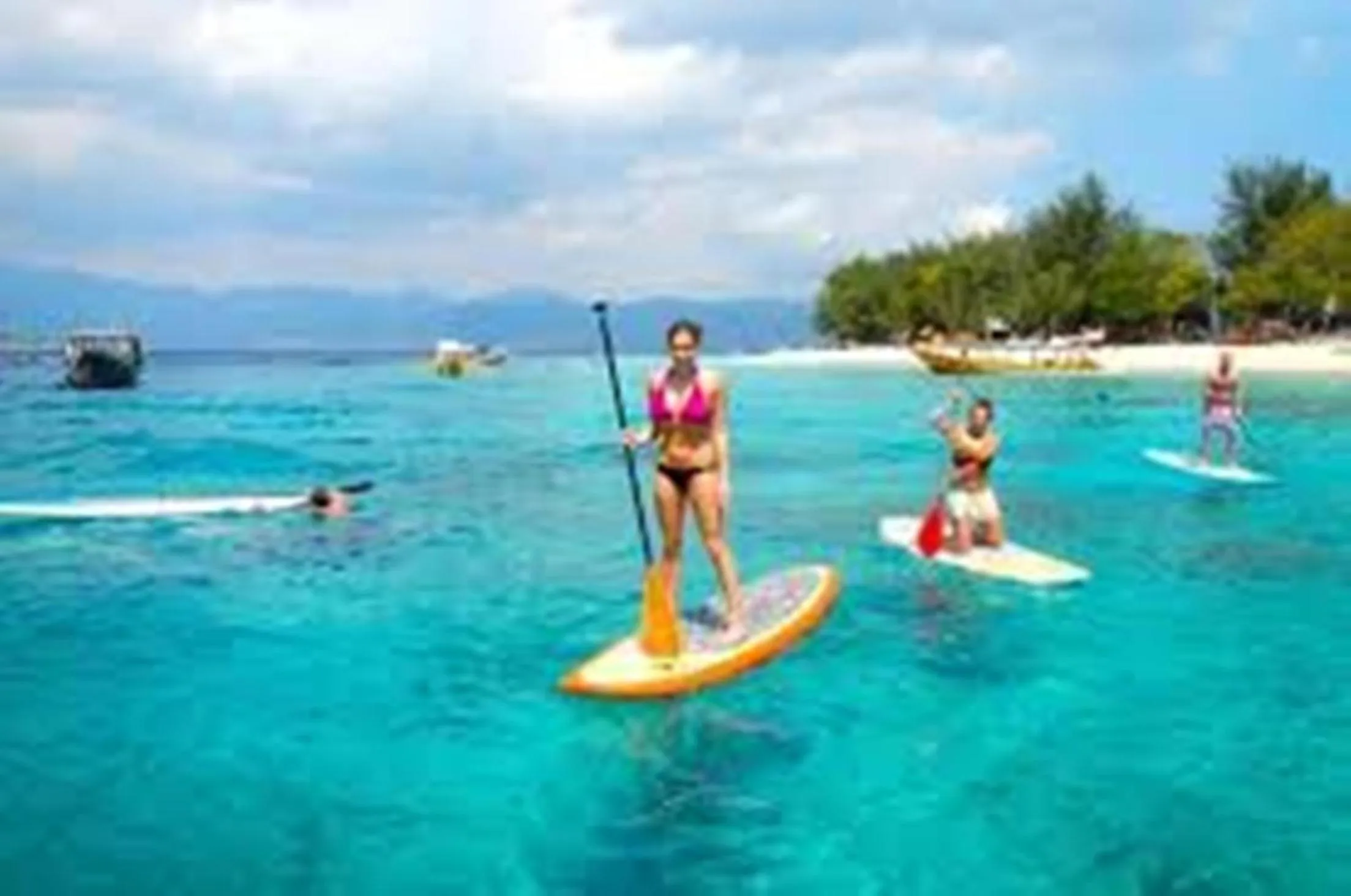 Canoeing in Gusung Indah Bungalow Gili Air