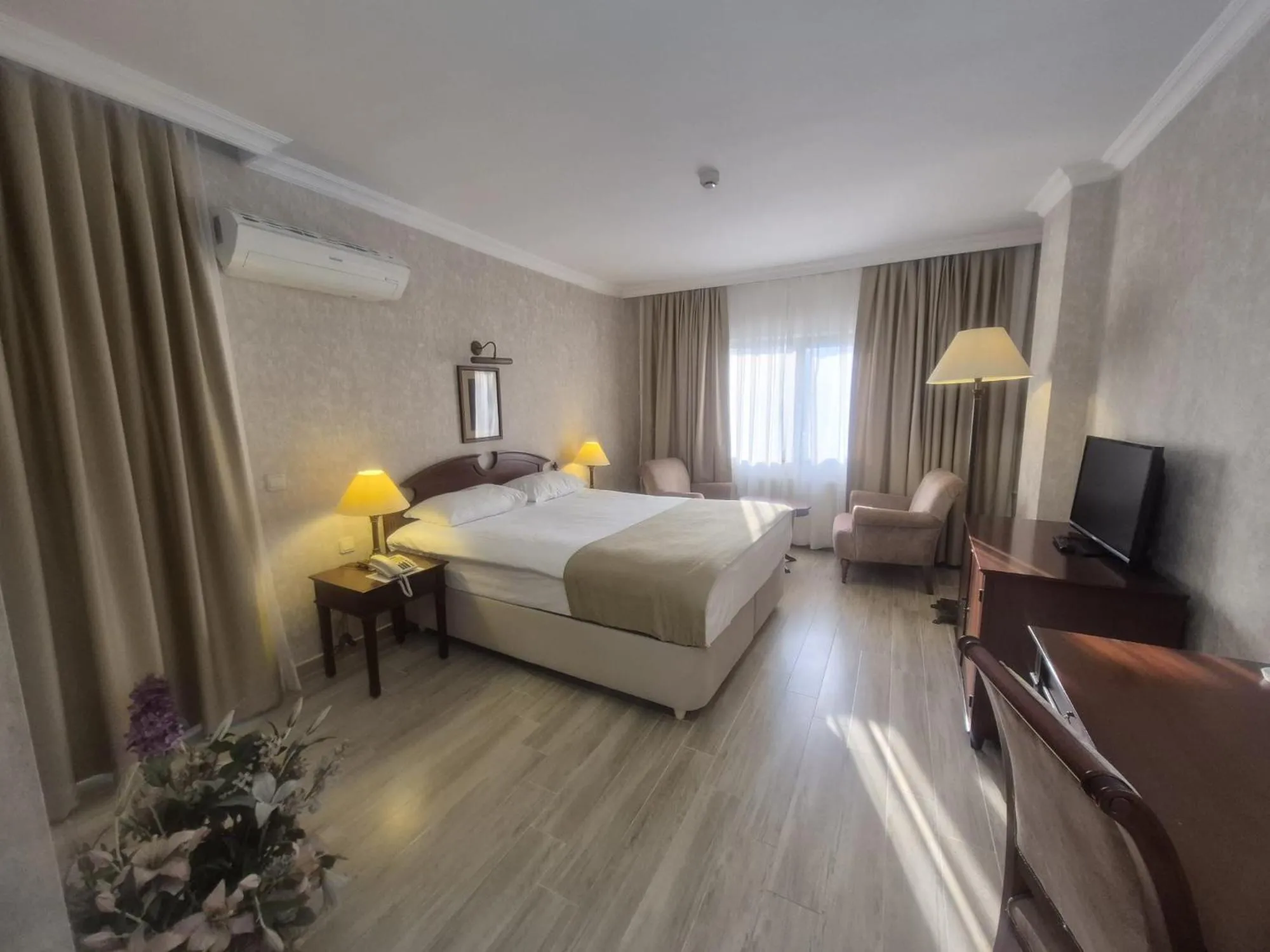 Bed in Büyük Sümela Otel
