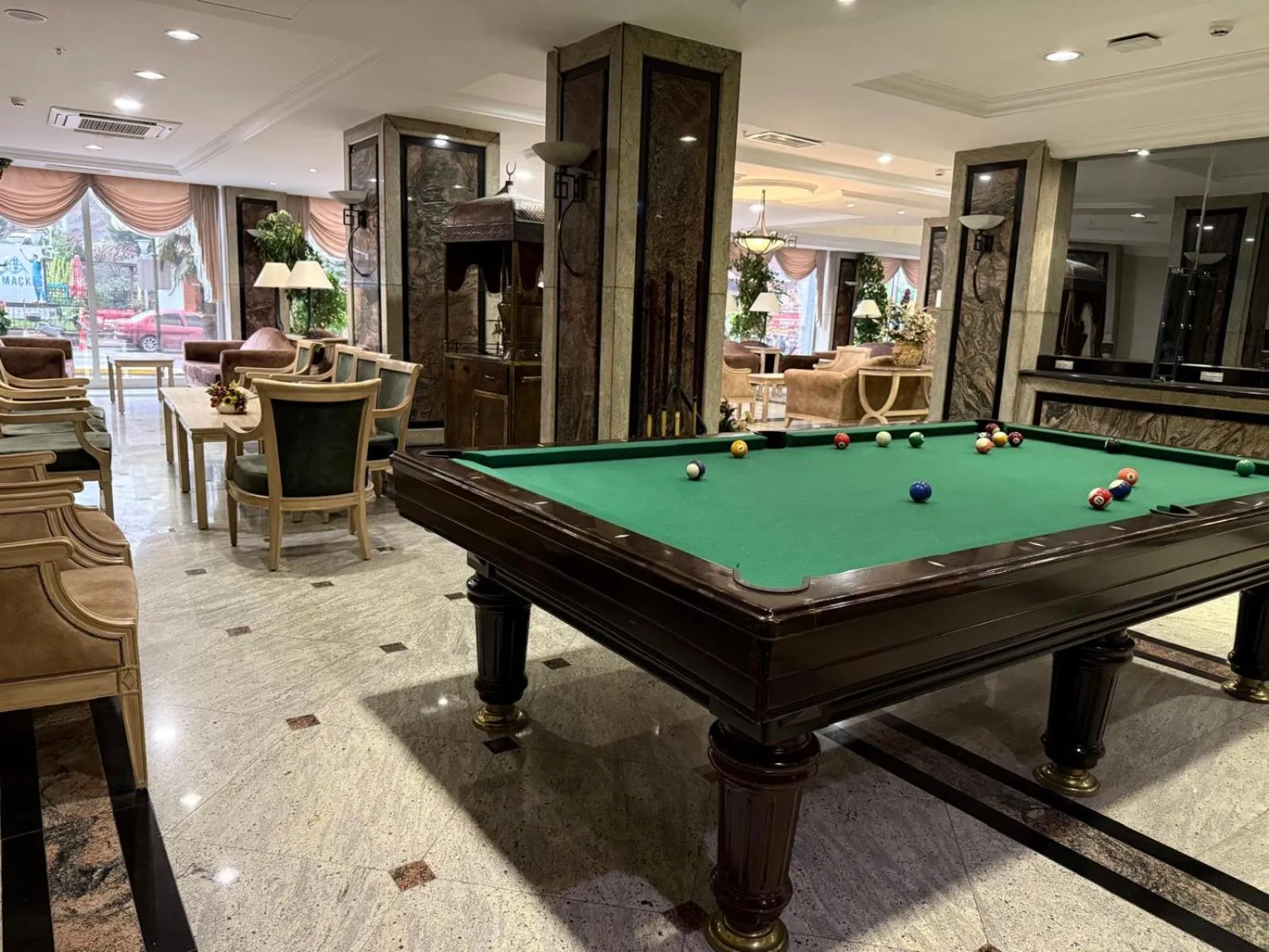 Billiard in Büyük Sümela Otel