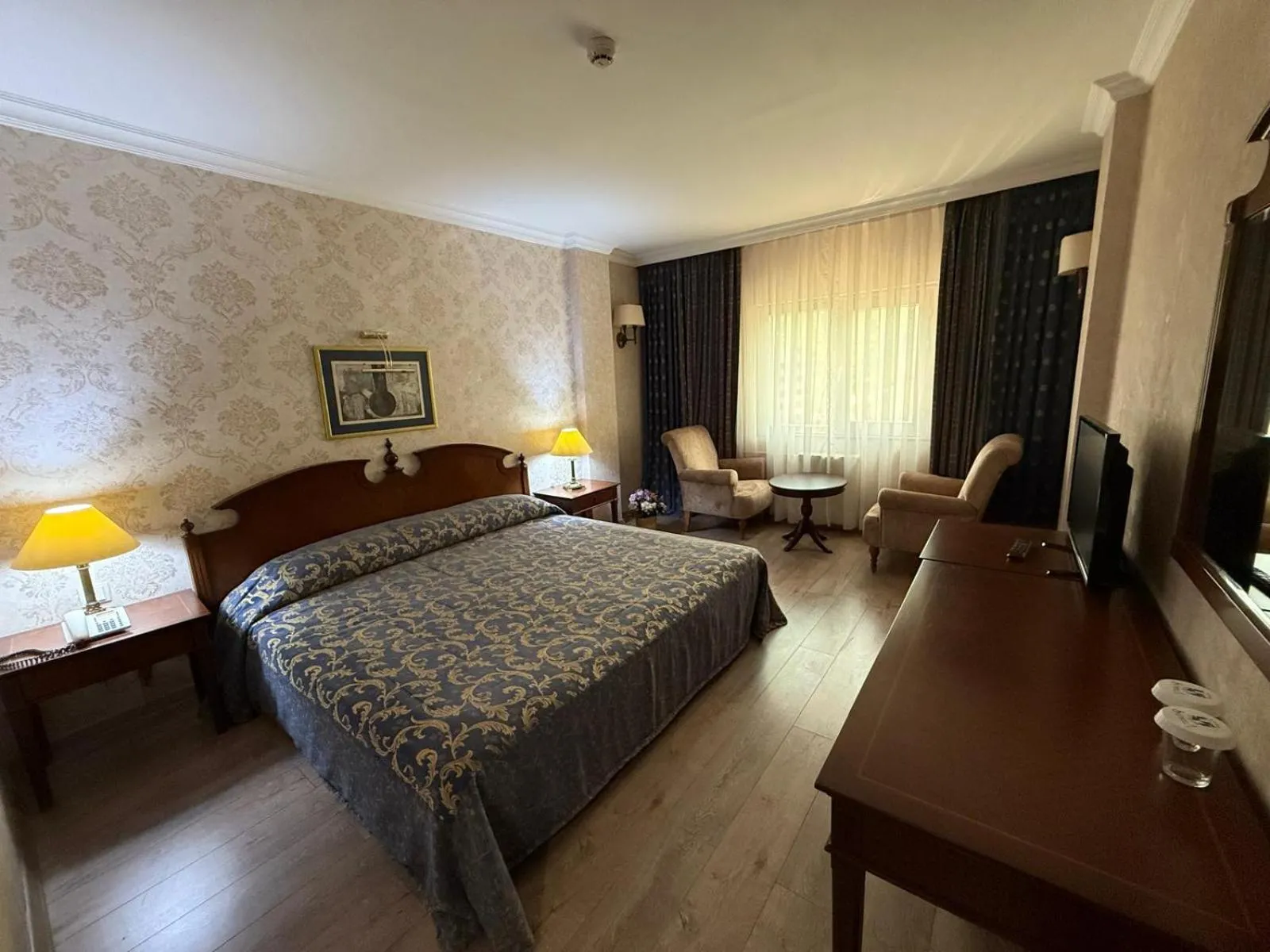 Bed in Büyük Sümela Otel