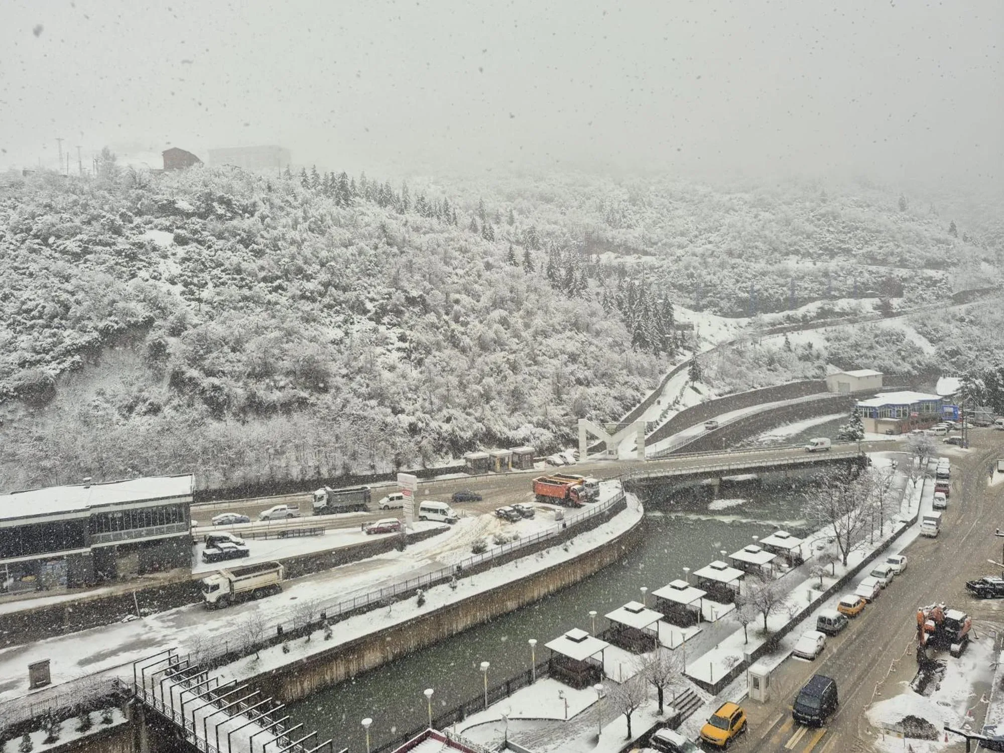 Natural landscape in Büyük Sümela Otel
