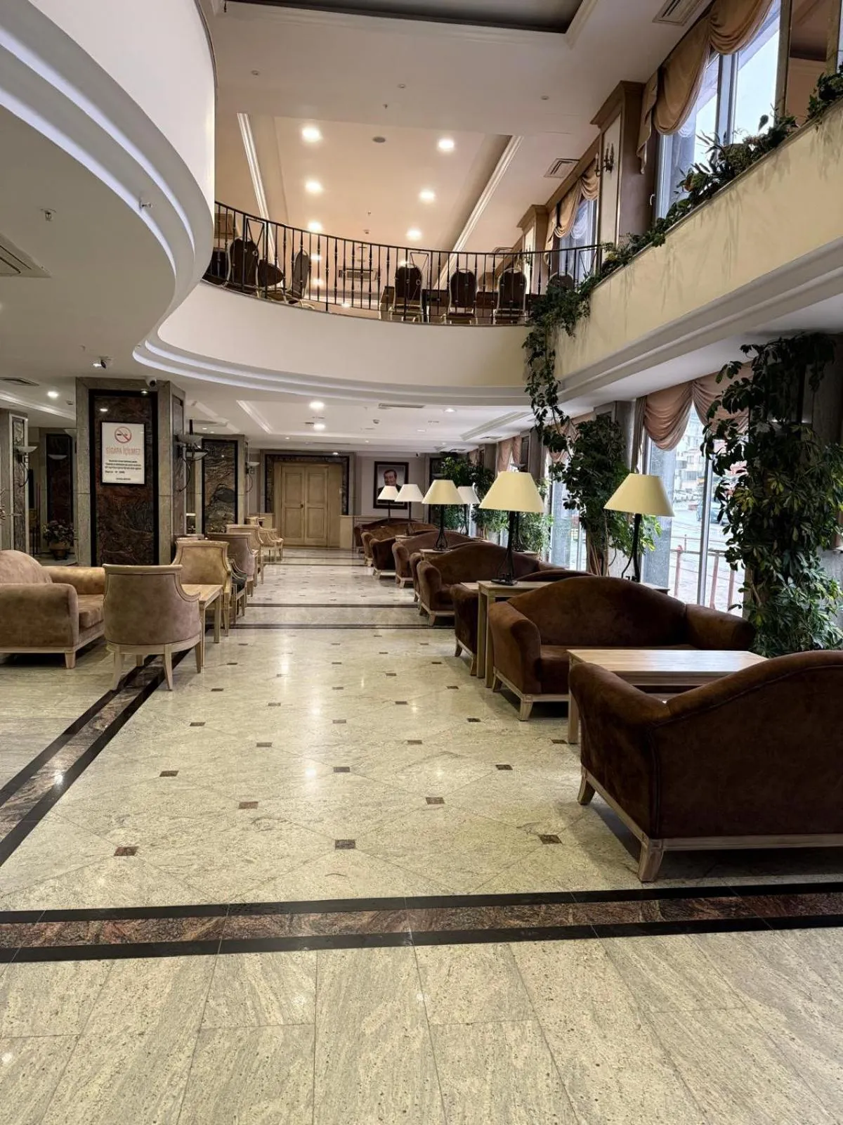 Lobby or reception in Büyük Sümela Otel