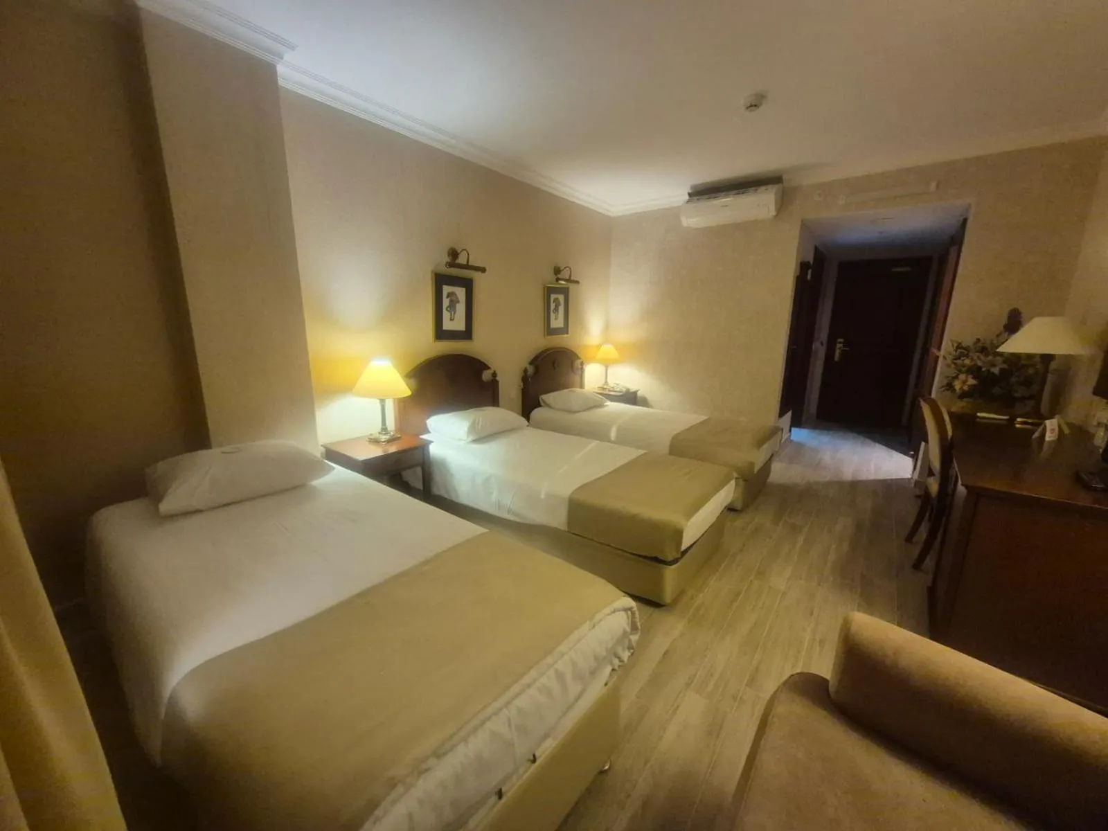 Bed in Büyük Sümela Otel