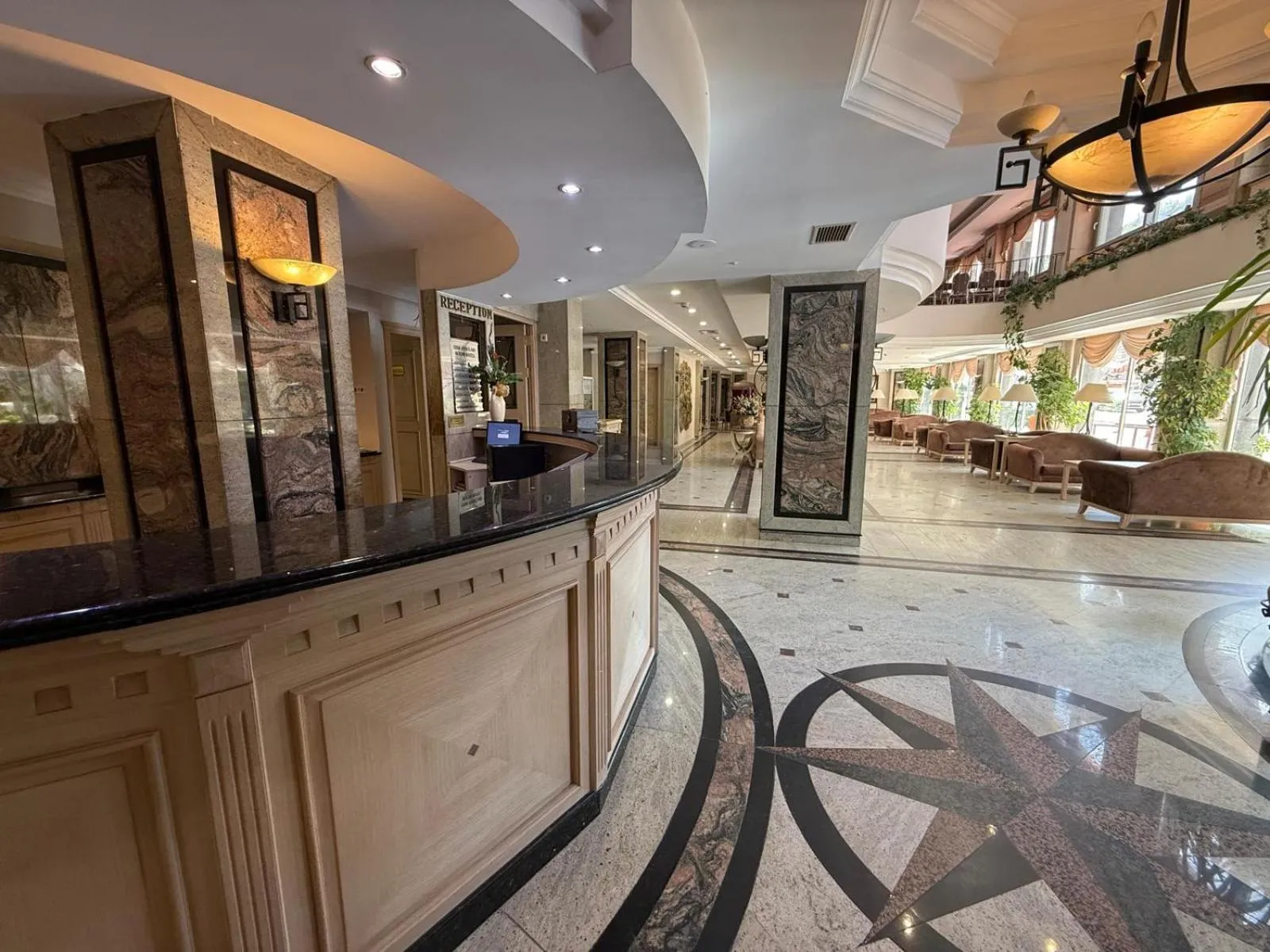 Lobby or reception in Büyük Sümela Otel