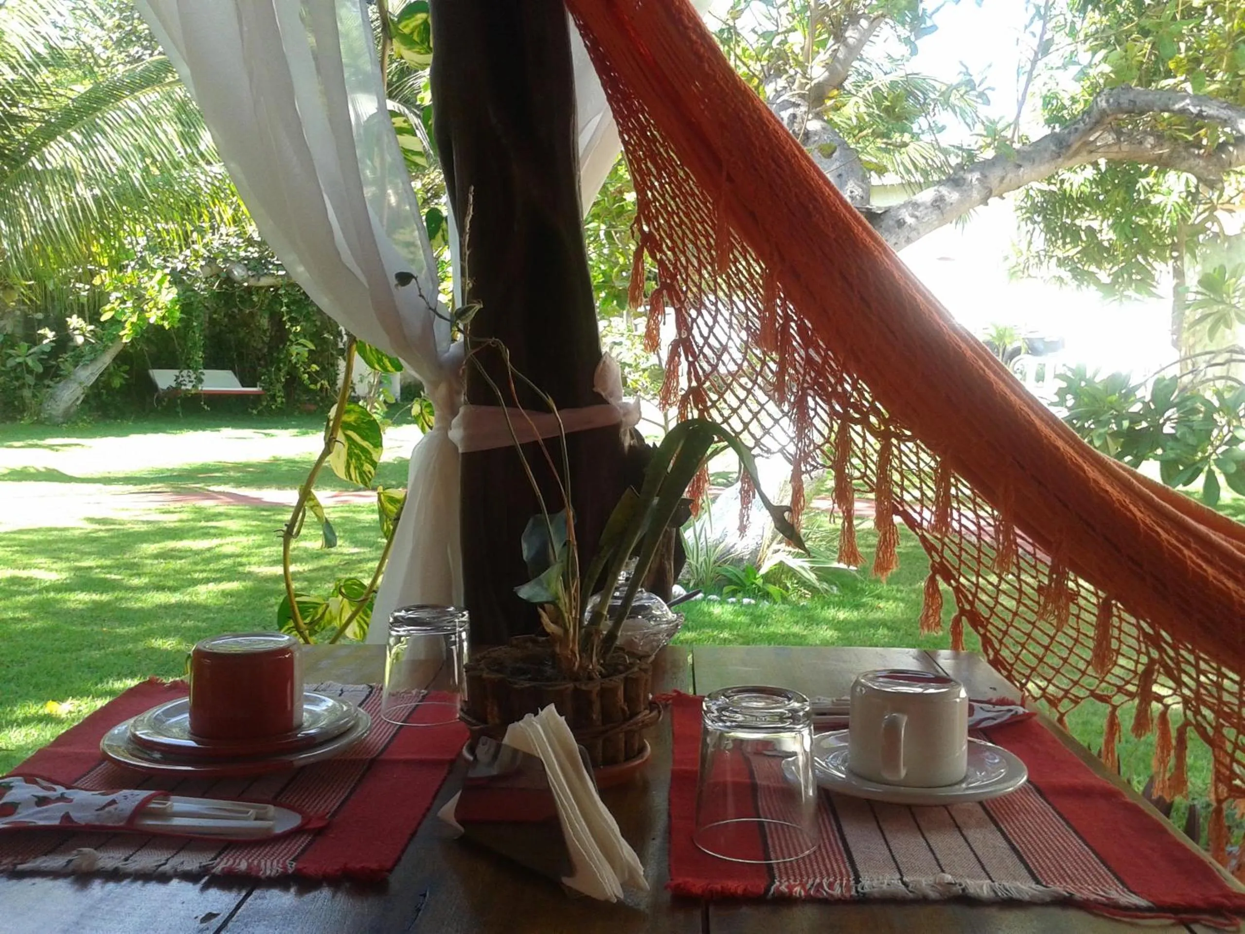 Patio in Pousada Mar Mai