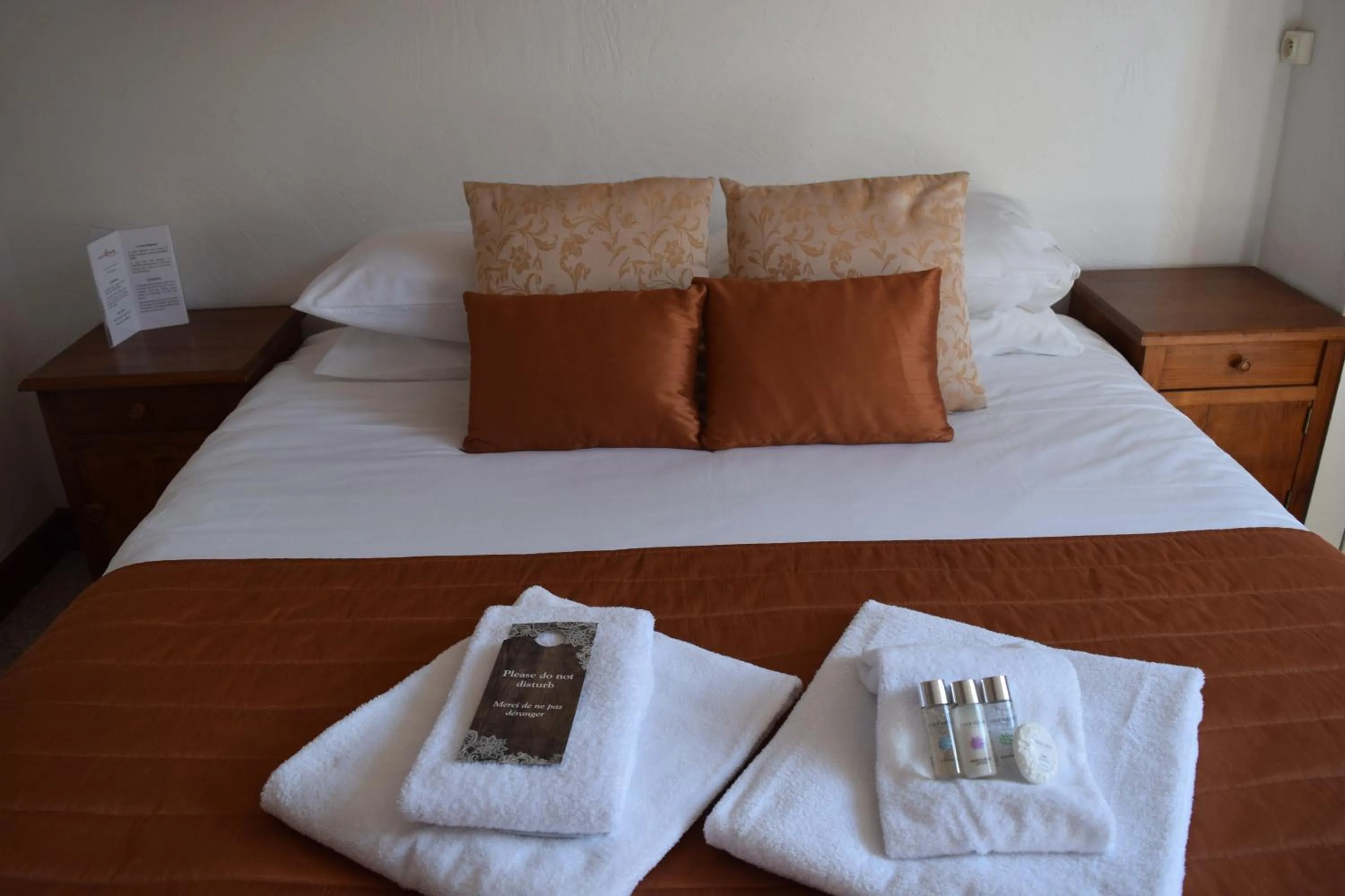 Bed in Hotel Sylvana