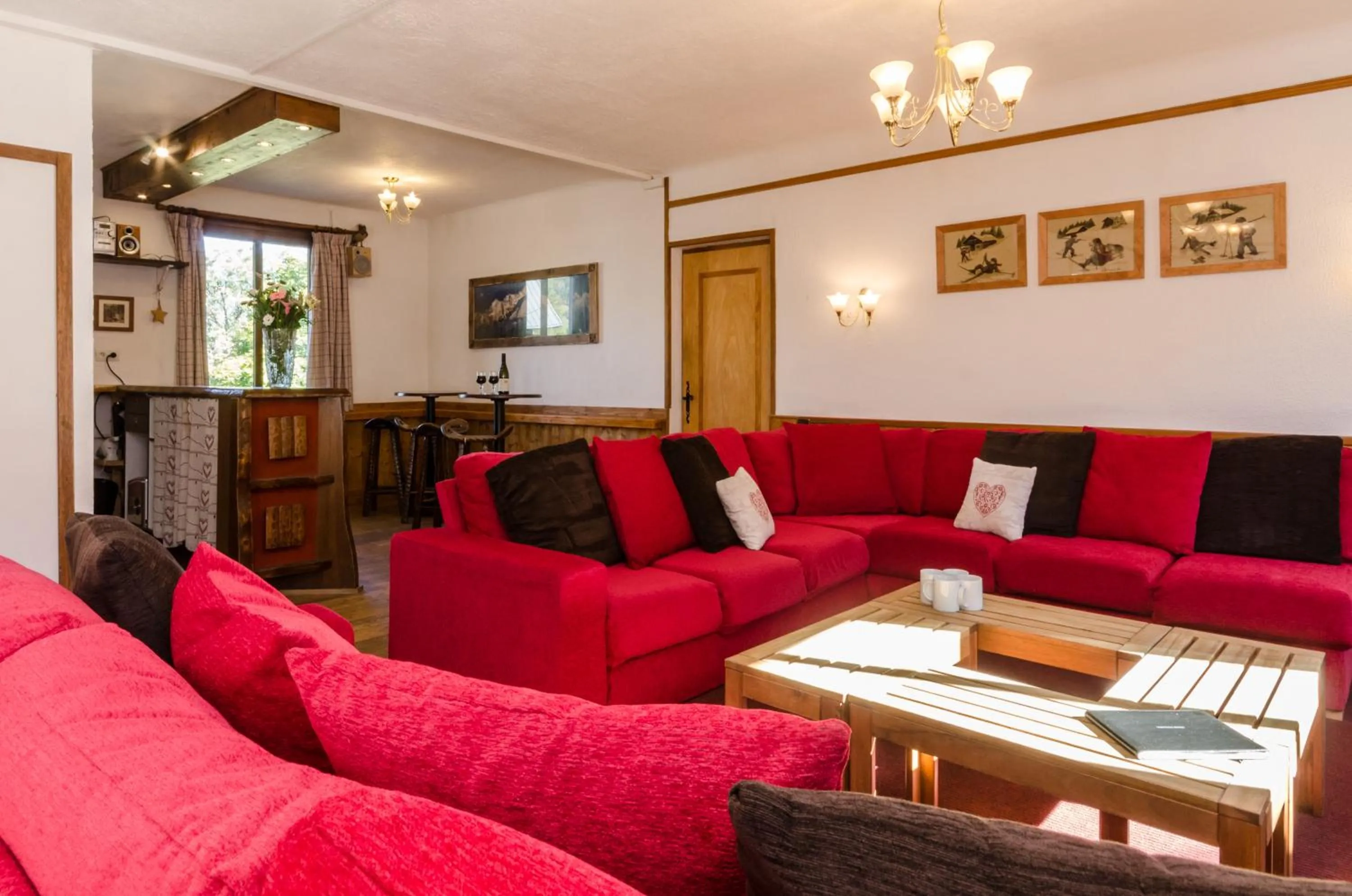 Living room in Hotel Sylvana