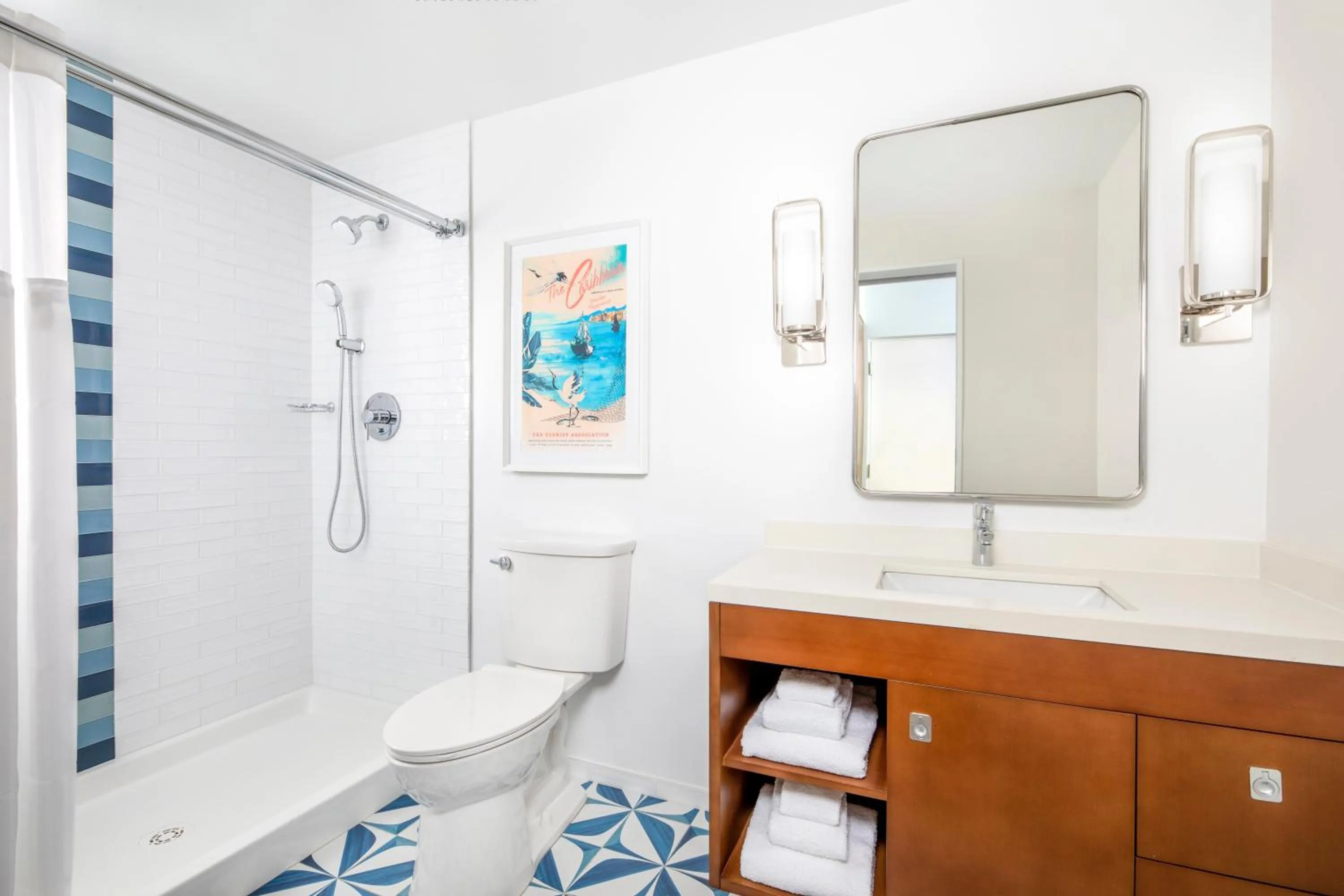 Bathroom in Limetree Beach Resort by Club Wyndham