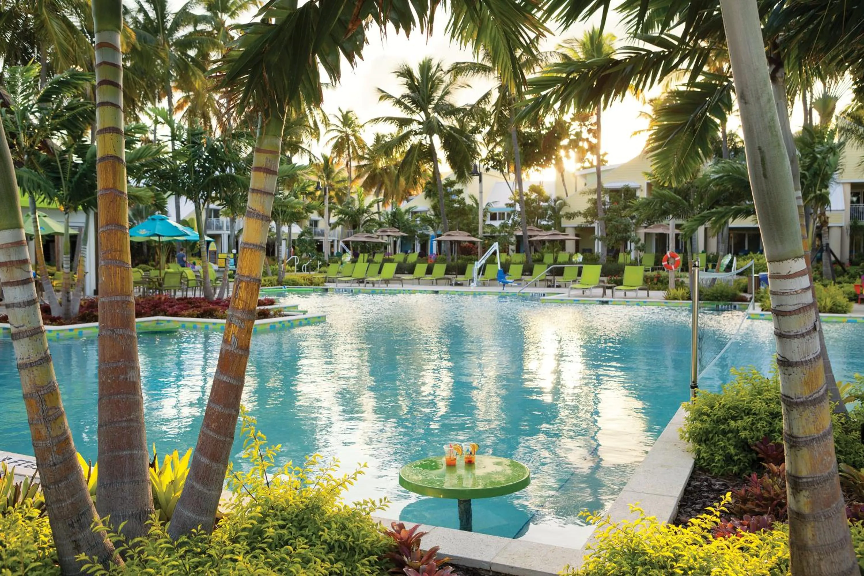 Swimming pool in Margaritaville Vacation Club - St Thomas