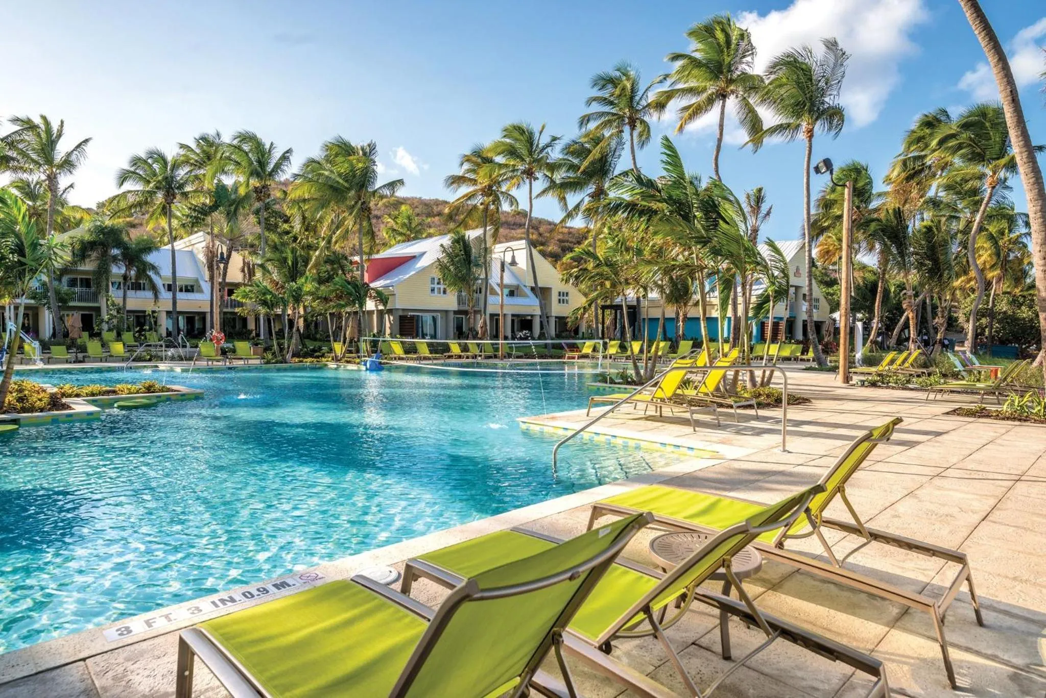 Swimming pool in Margaritaville Vacation Club - St Thomas