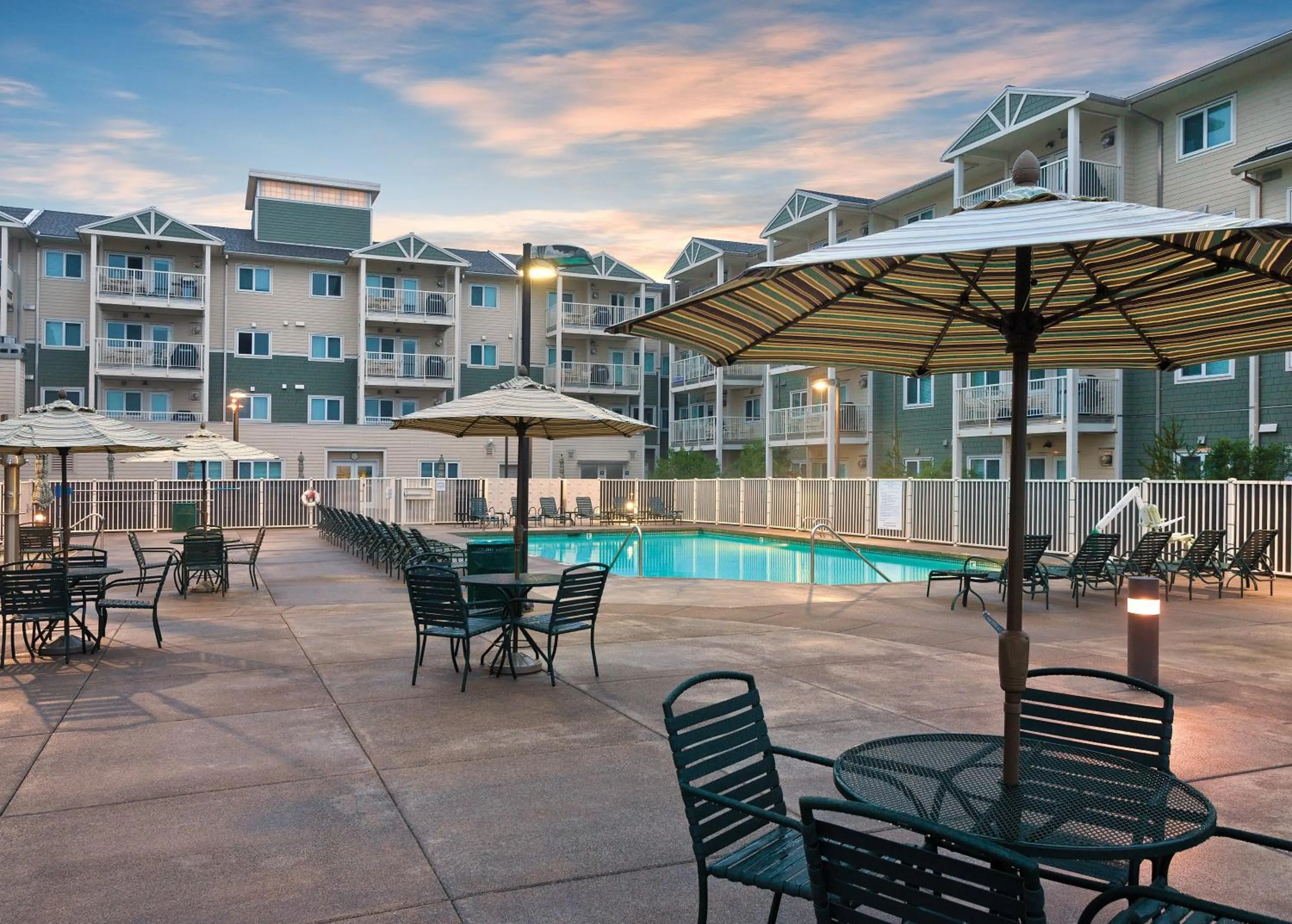 Swimming pool in WorldMark Long Beach