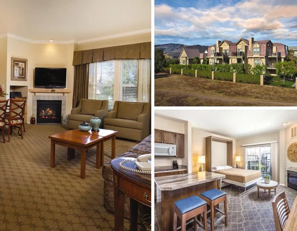 Photo of the whole room in WorldMark Solvang