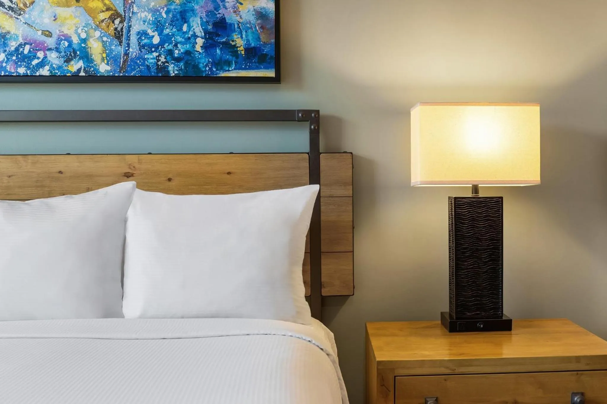 Bedroom, Bed in Club Wyndham Resort at Avon